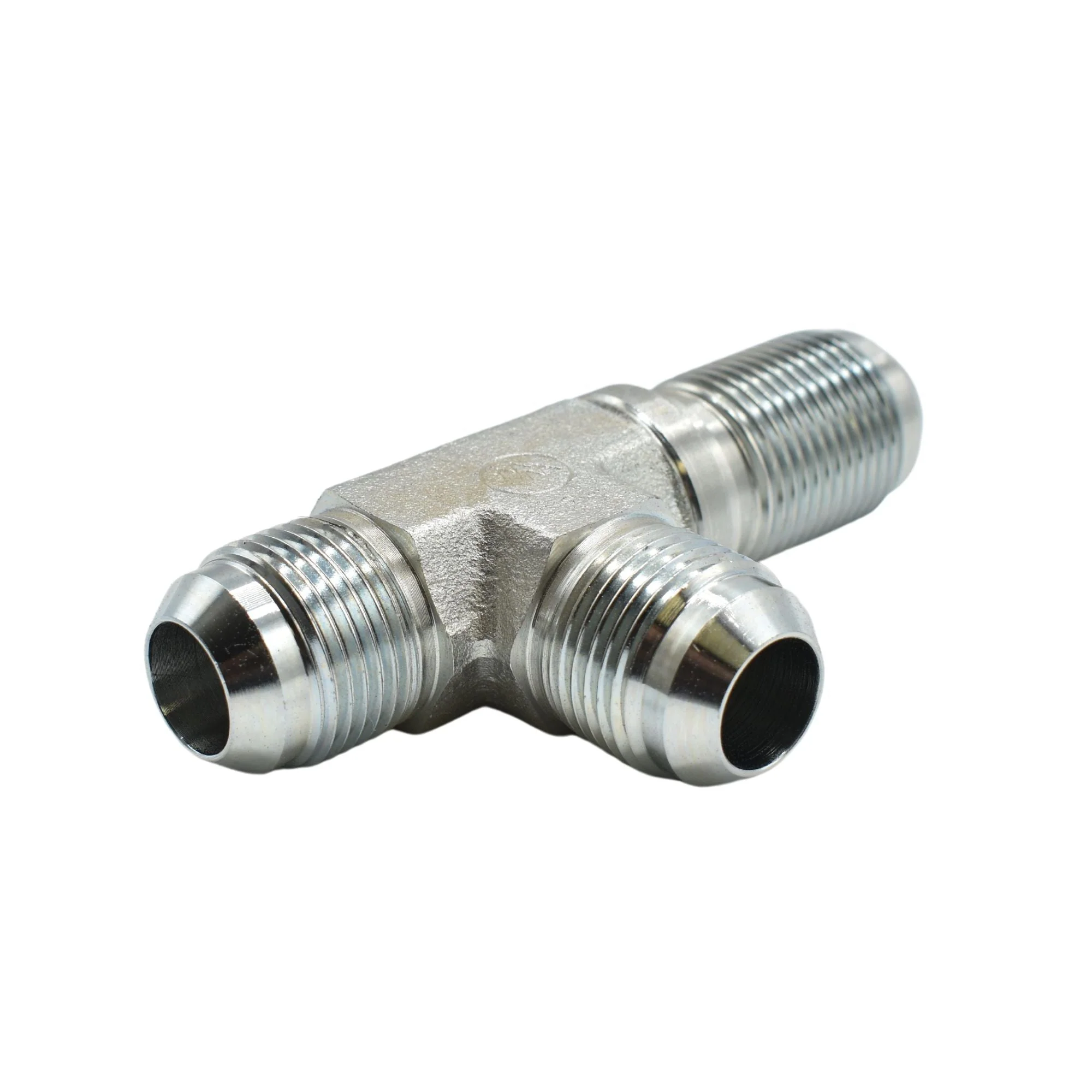 Hydraulic | 12MJ-12MJ-12MJ Blkhd Run Tee Adapter | 2704-12-12-12-FG