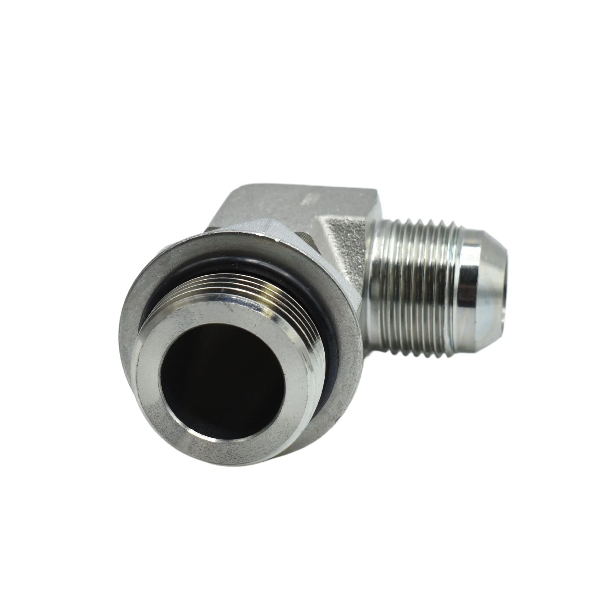 Hydraulic | 12MJ-16MAORB 90deg Elb Forg Adapter | 6801-12-16-NWO-FG - Image 2