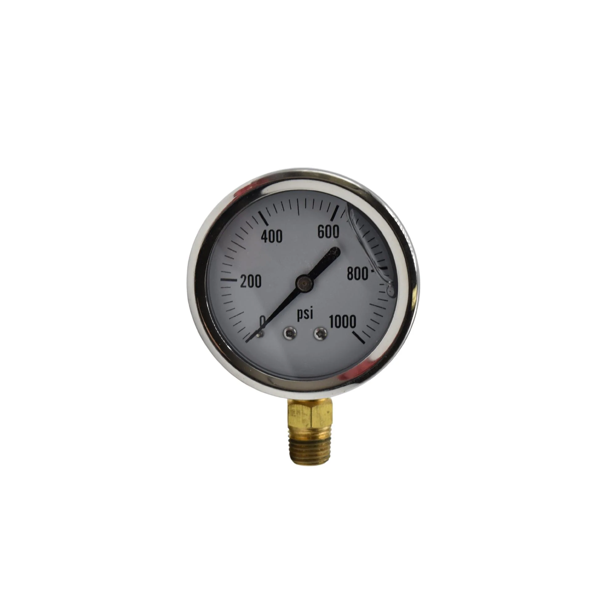 Hydraulic | CF Gauge, 2 1/2" 0-1000 NPT-Bottom Stem | CF1P-070A