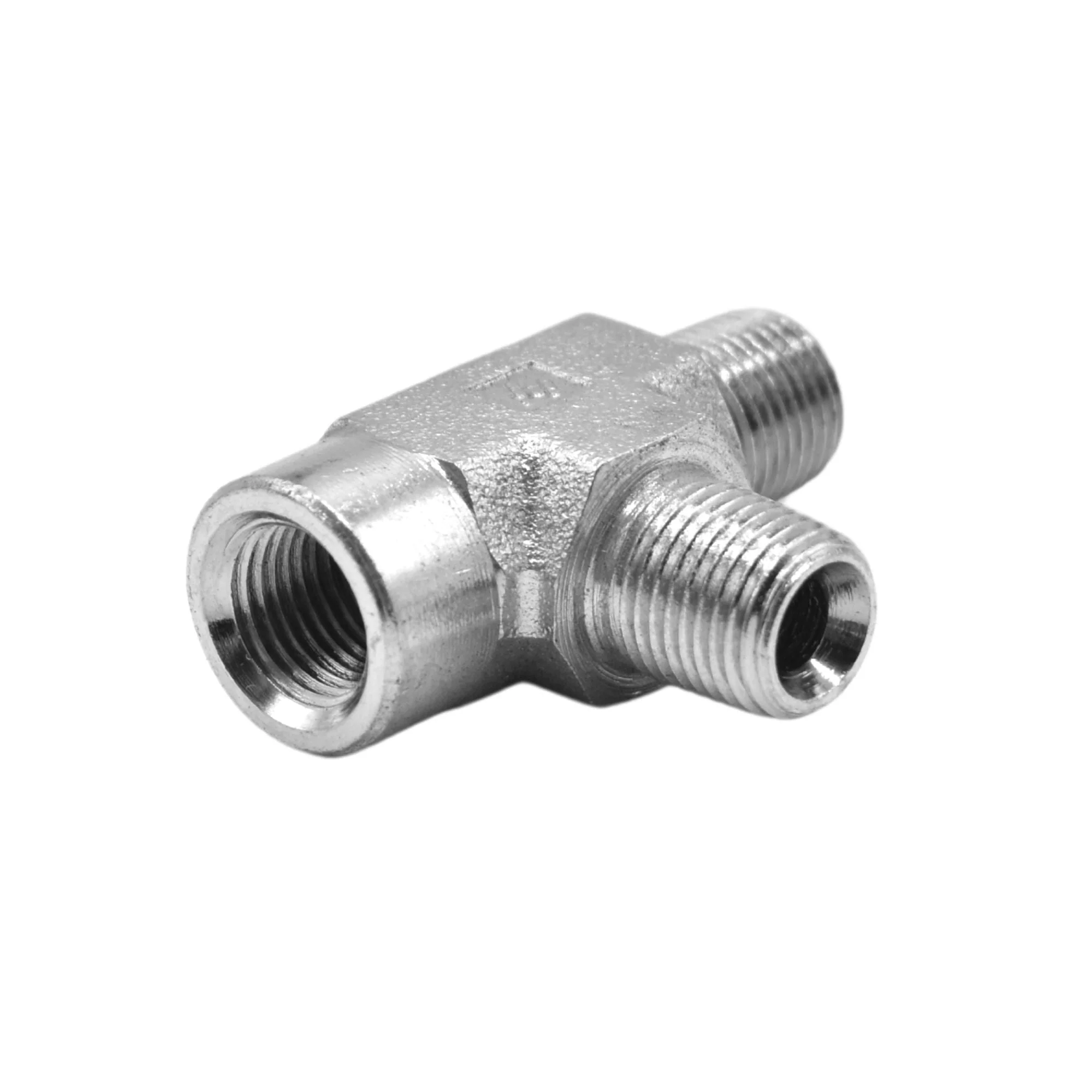 Hydraulics | 02MP-02FP-02MP Tee Forg Adapter | 5603-02-02-02-FG