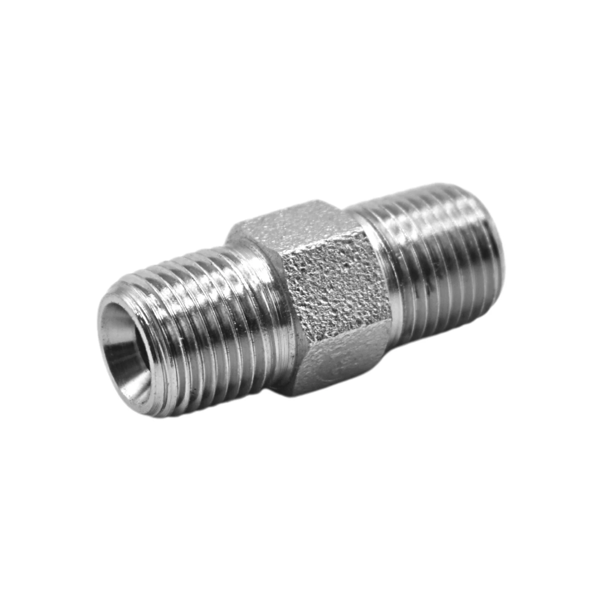 Hydraulics | 02MP-02MP Hex Nipple Adapter | 5404-02-02