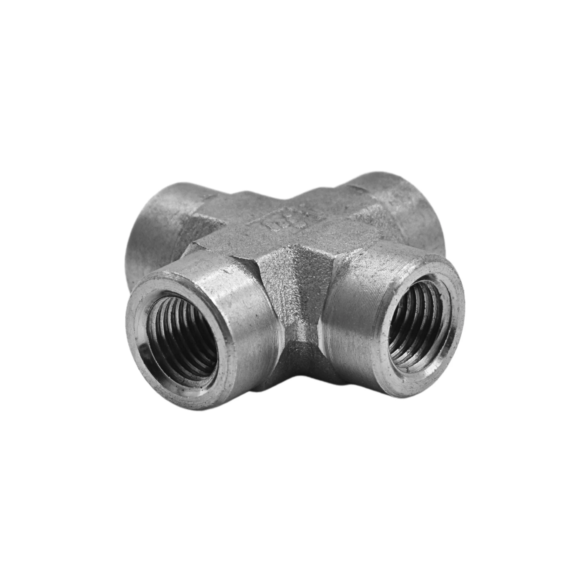 Hydraulics | 04FP-04FP-04FP-04FP Cross Forg Adapter | 5652-04-04-04-04-FG - Image 2