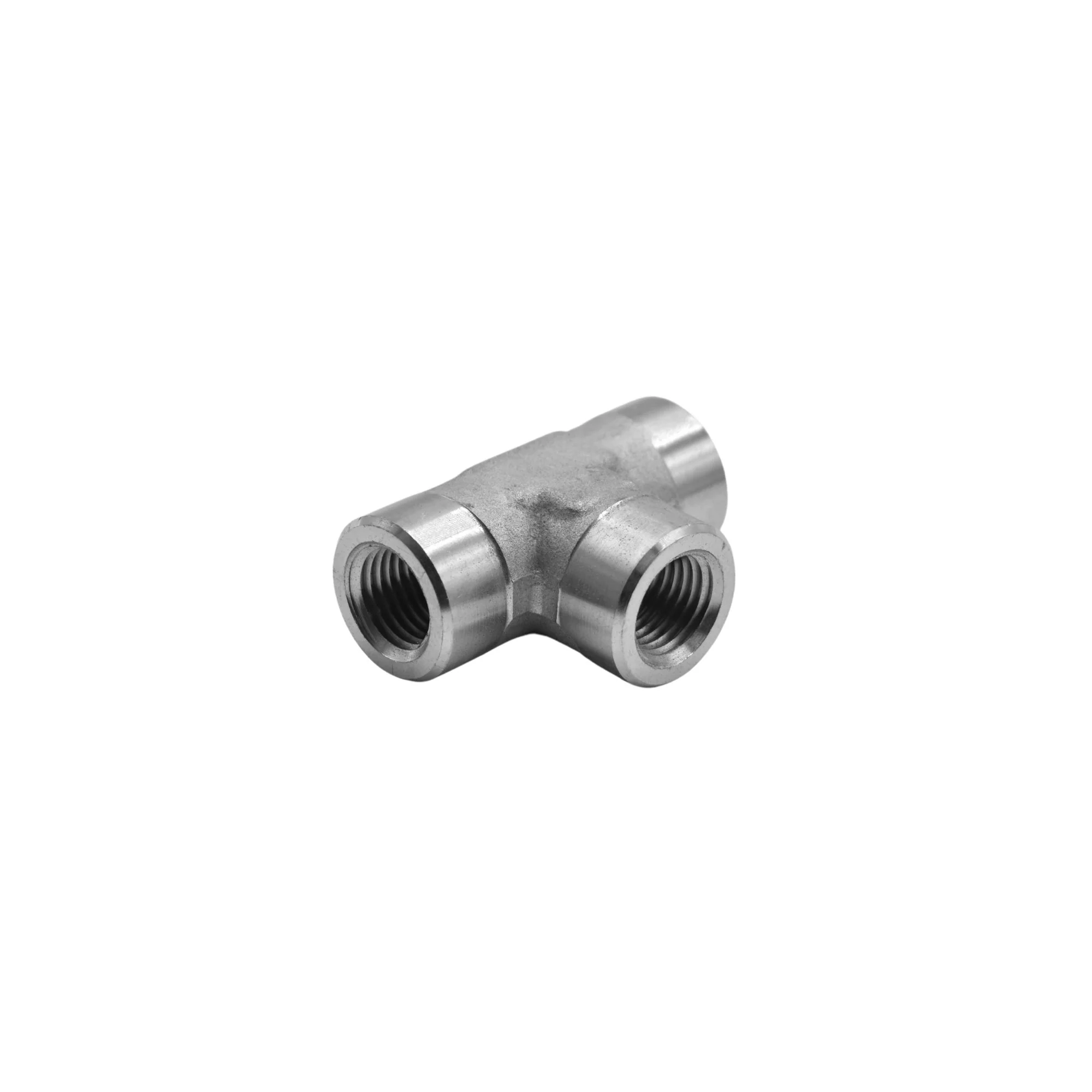 Hydraulics | 04FP-04FP-04FP Tee Stnls | 5605-04-04-04-SS