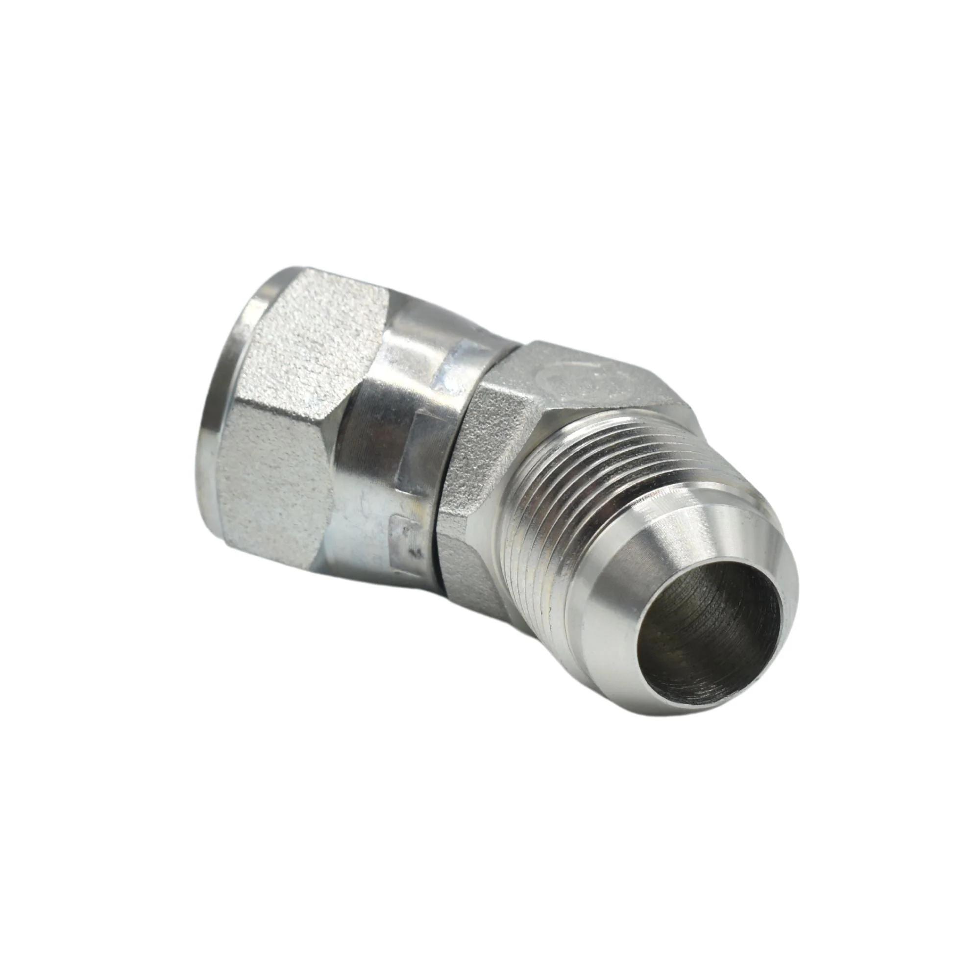 Hydraulics | 04FP-06FJS 90deg Elb Forg Adapter | 6503-04-06-FG