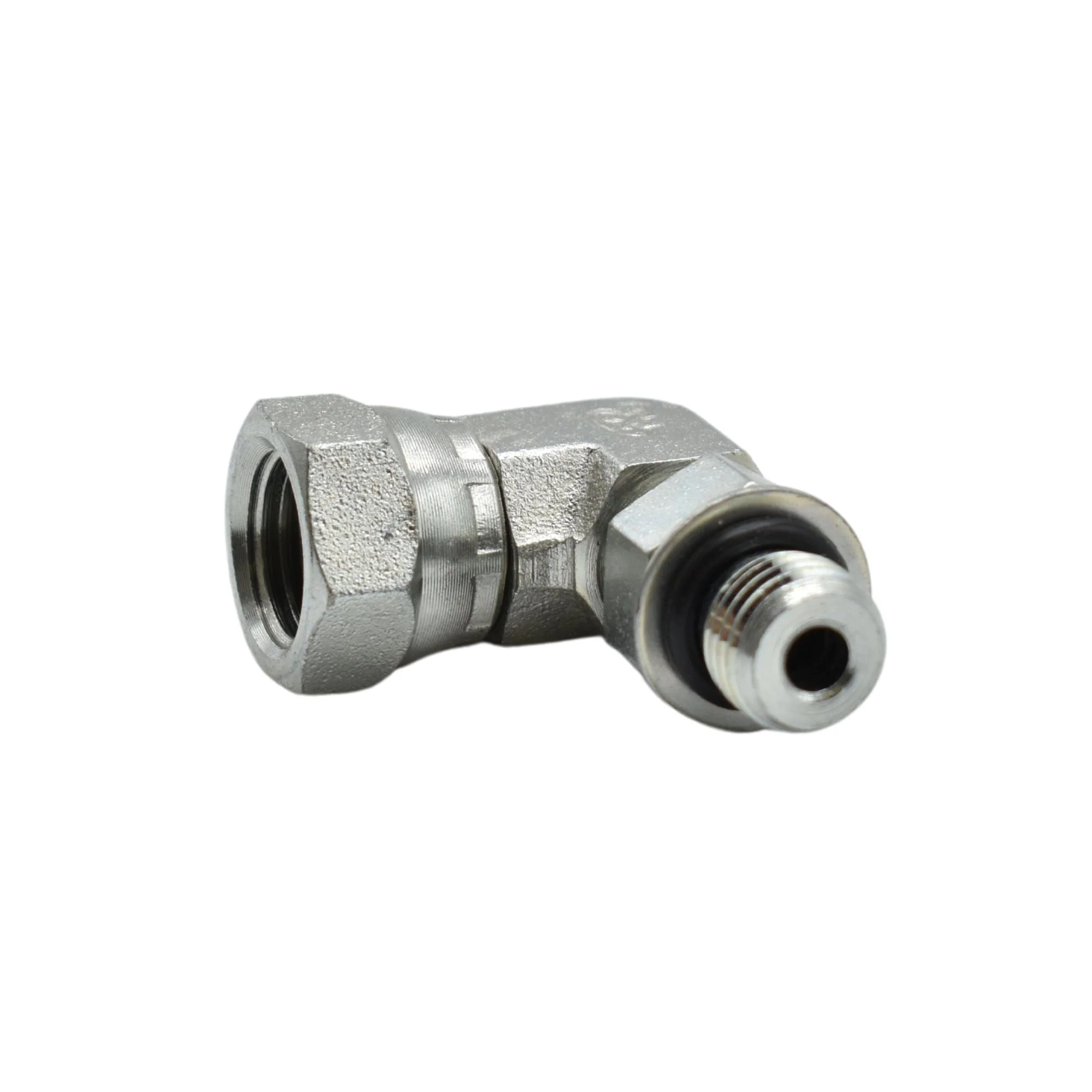 Hydraulics | 04MAORB-04FPS 90deg Elb Forg Adapter | 6901-04-04-NWO-FG