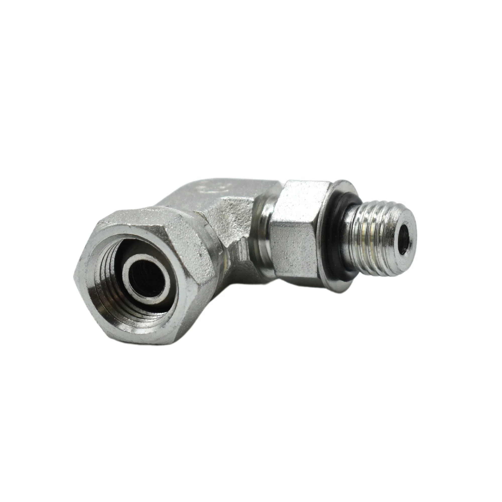 Hydraulics | 04MAORB-04FPS 90deg Elb Forg Adapter | 6901-04-04-NWO-FG - Image 2
