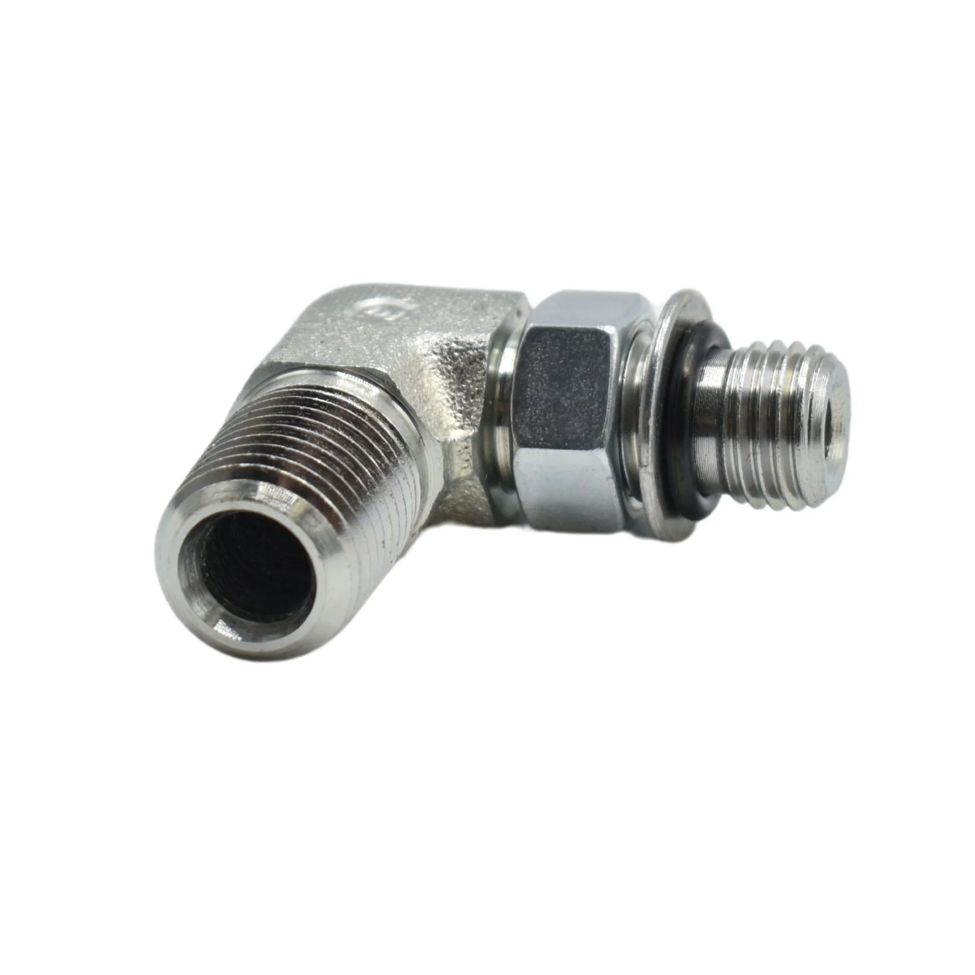 Hydraulics | 04MAORB-04MP 90deg Elb Forg Adapter | 6806-04-04-NWO-FG