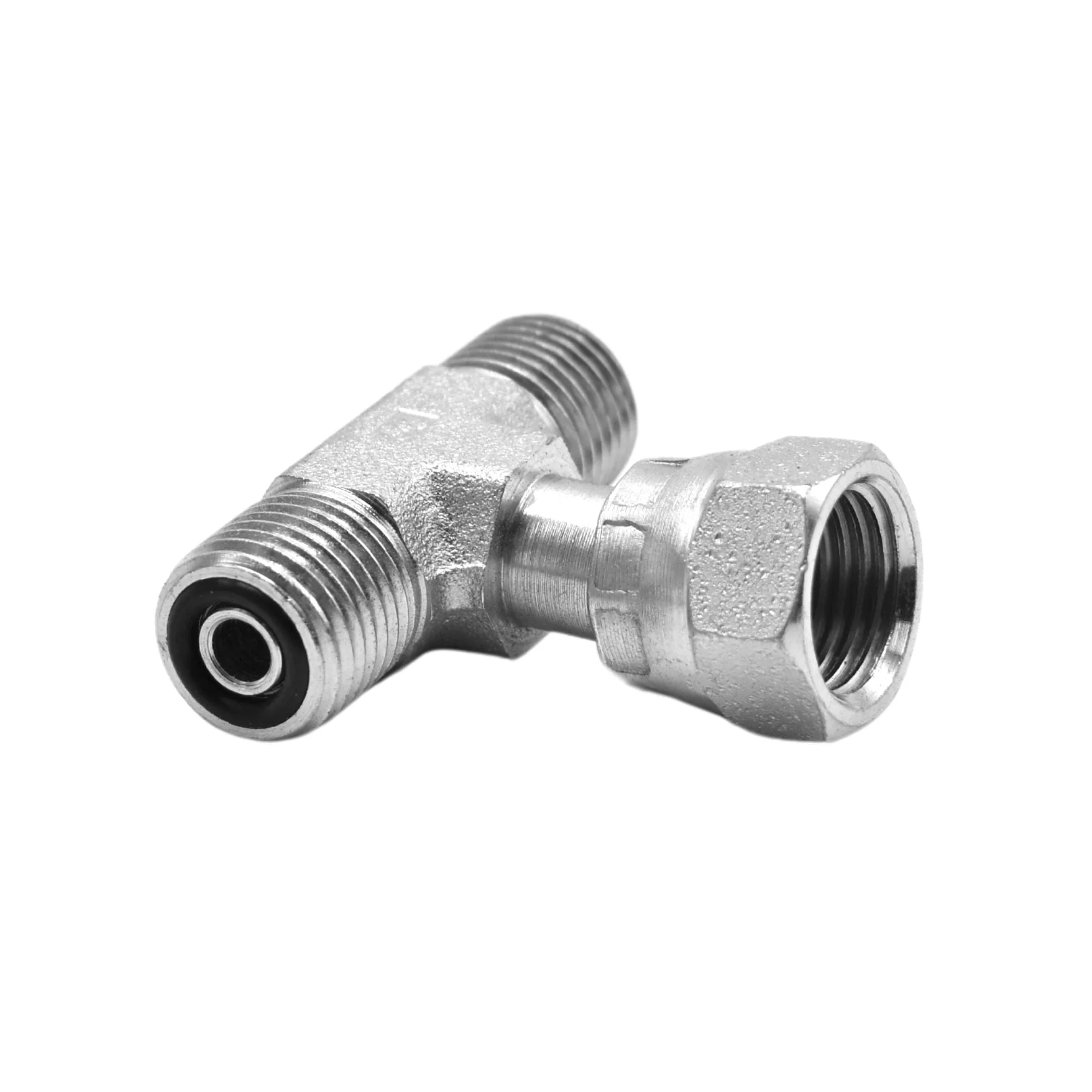 Hydraulics | 04MFS-04MFS-04FFSS Branch Tee Adapter | FS6600-04-04-04-FG