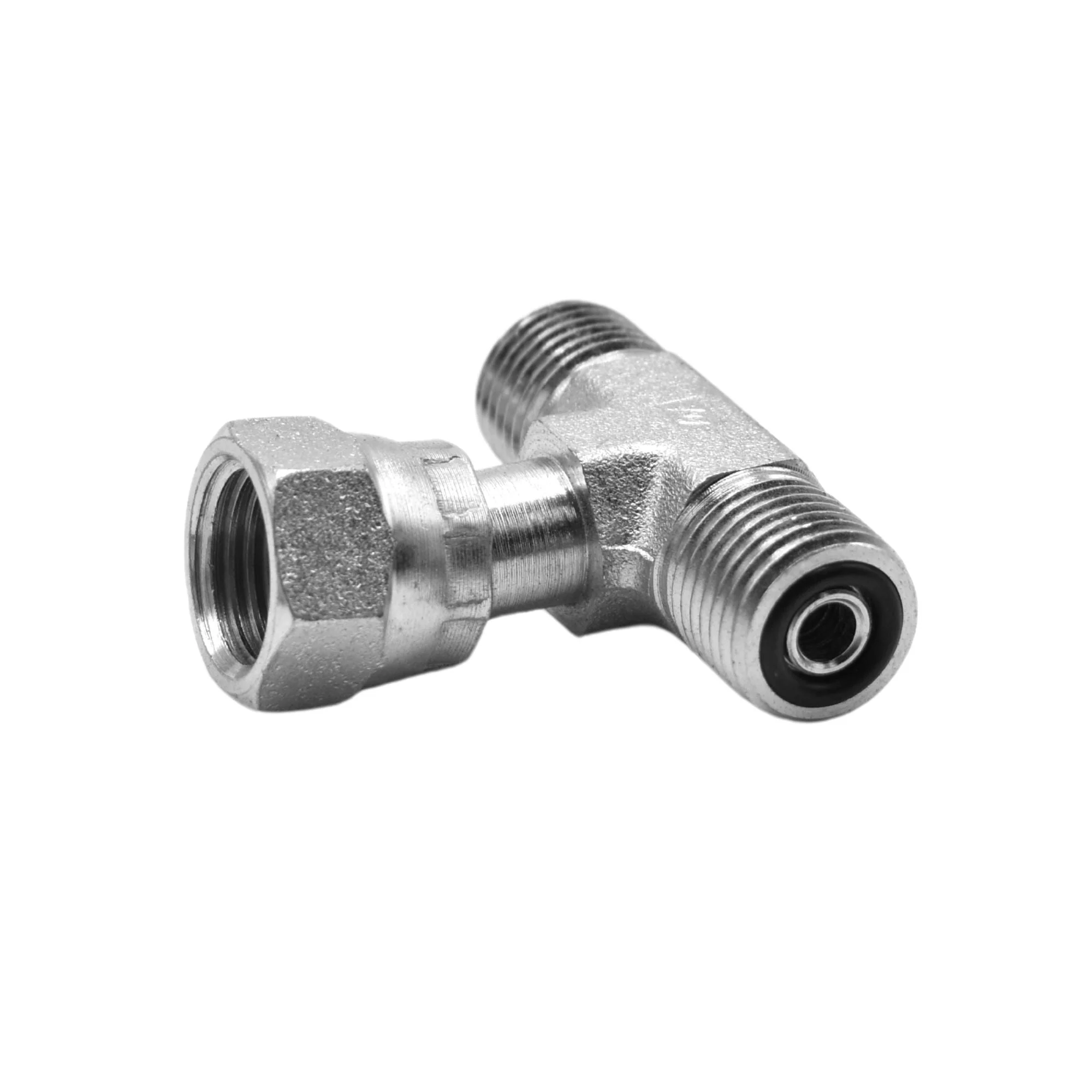 Hydraulics | 04MFS-04MFS-04FFSS Branch Tee Adapter | FS6600-04-04-04-FG - Image 2