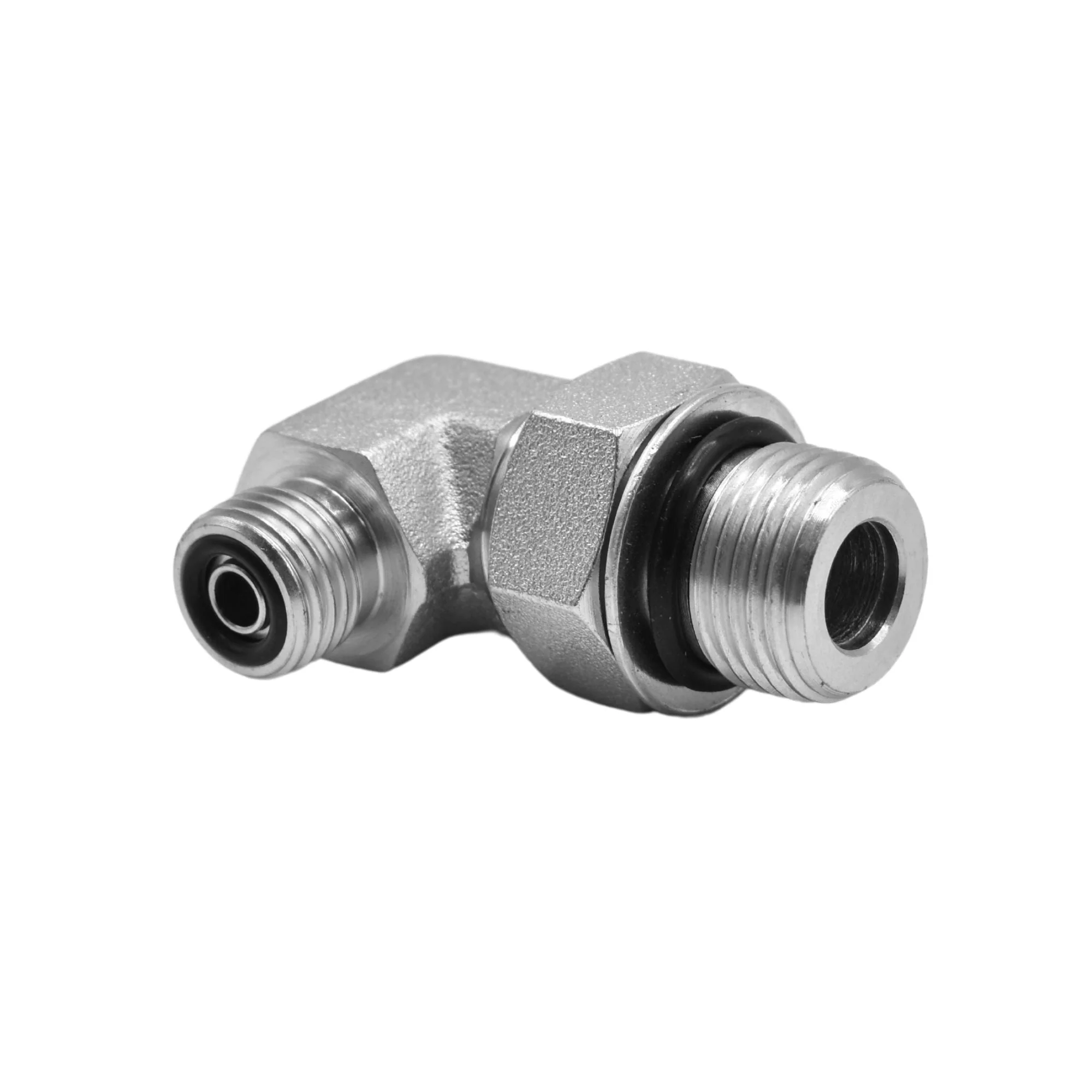 Hydraulics | 04MFS-08MAORB 90deg Elb Forg Adapter | FS6801-04-08-NWO-FG