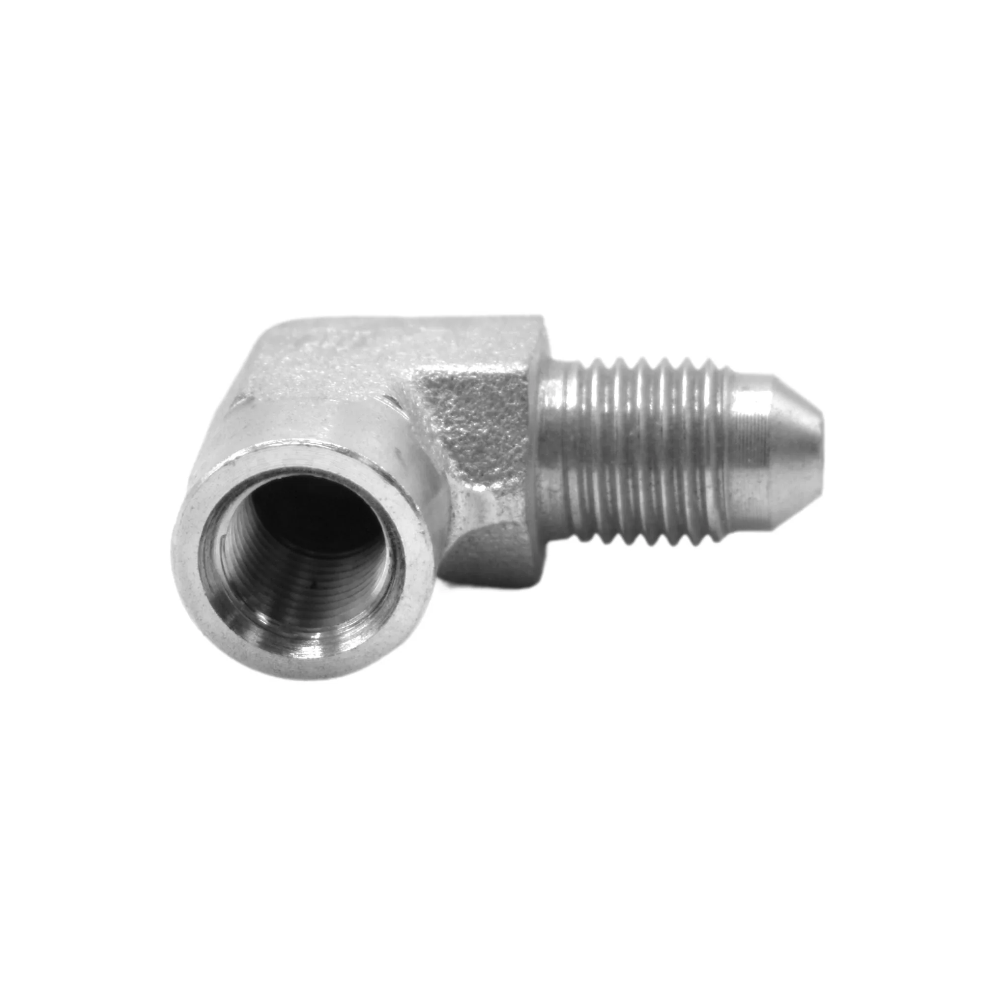 Hydraulics | 04MJ-02FP 90deg Elb Forg Adapter | 2502-04-02-FG