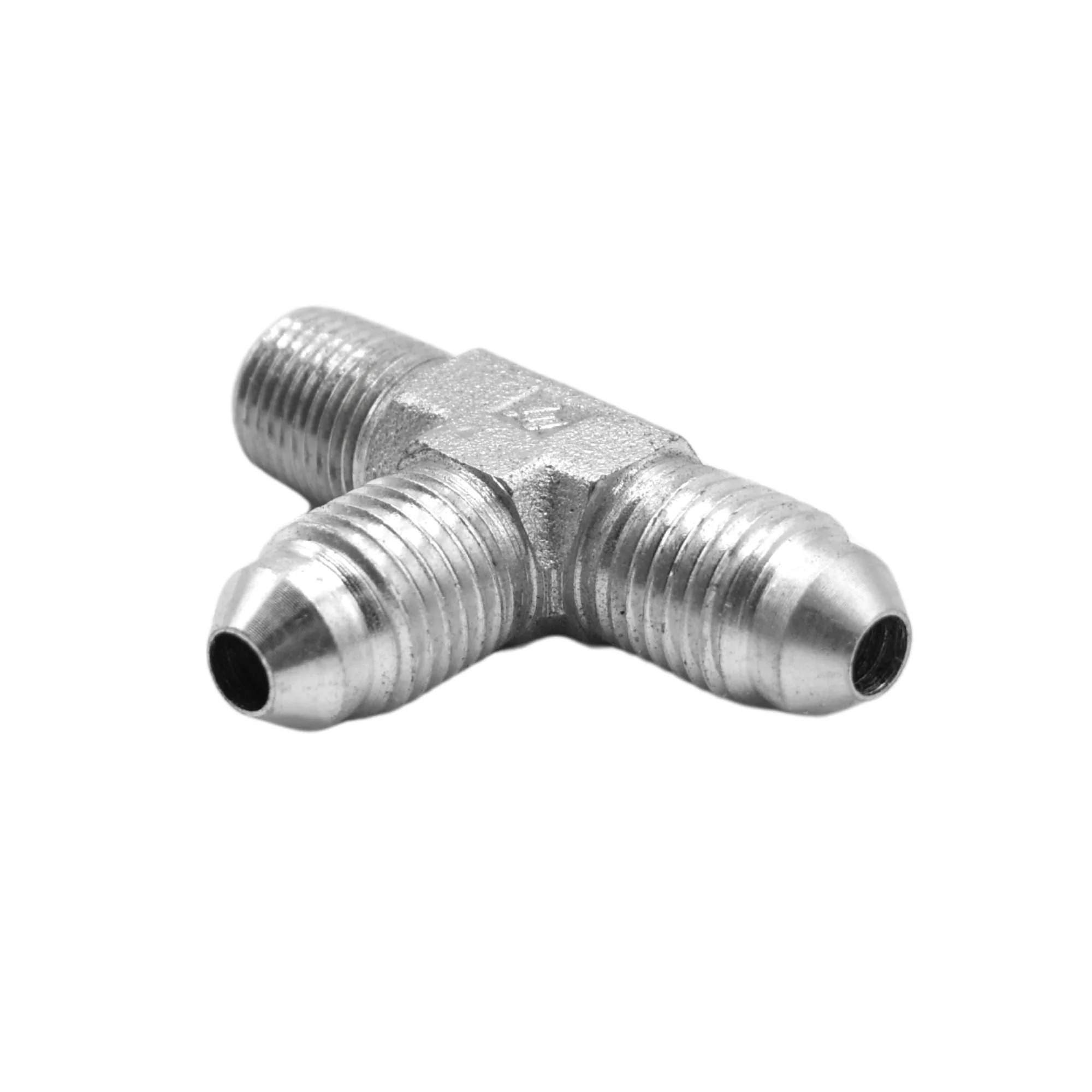 Hydraulics | 04MJ-02MP-04MJ Tee Forg Adapter | 2605-04-02-04-FG