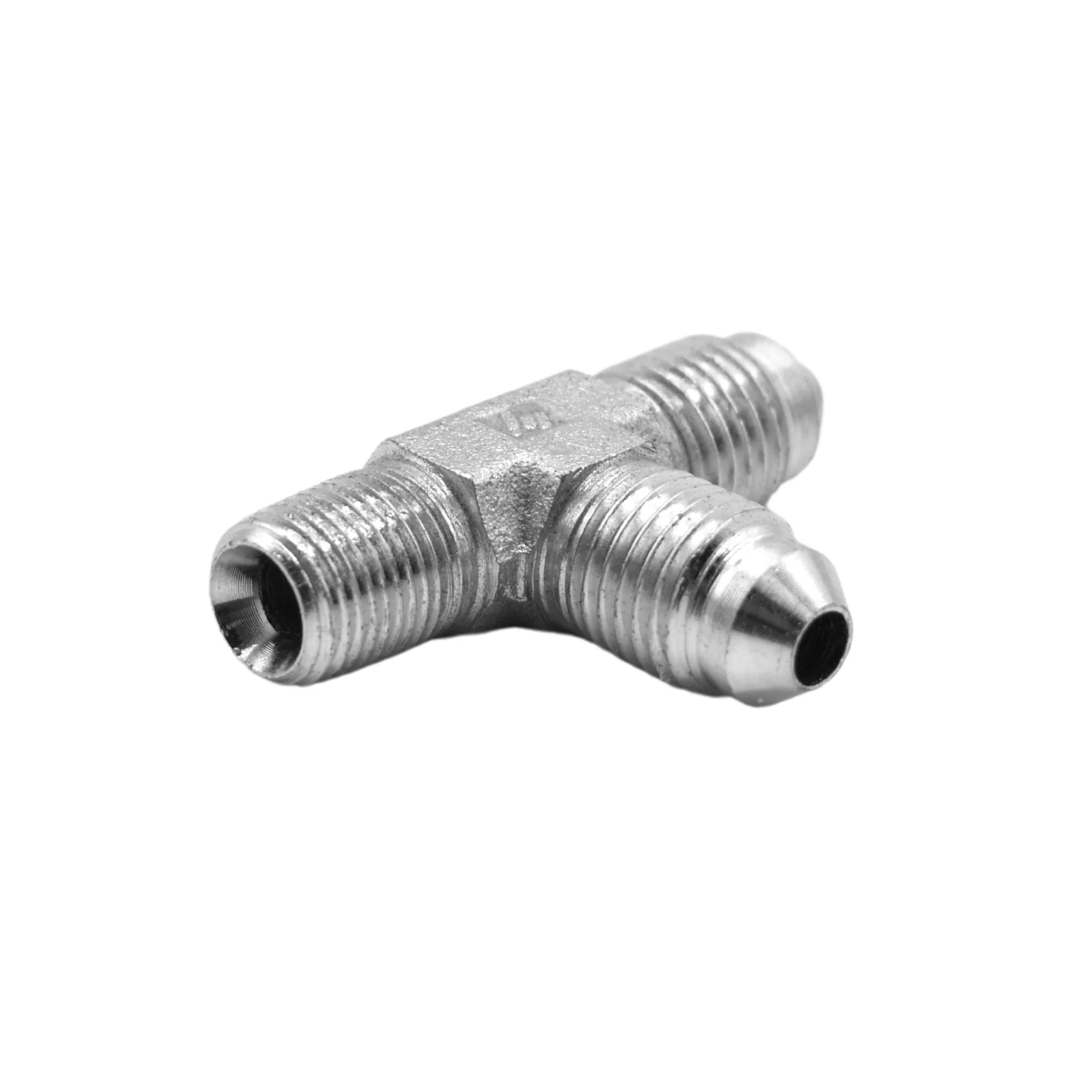 Hydraulics | 04MJ-02MP-04MJ Tee Forg Adapter | 2605-04-02-04-FG - Image 2