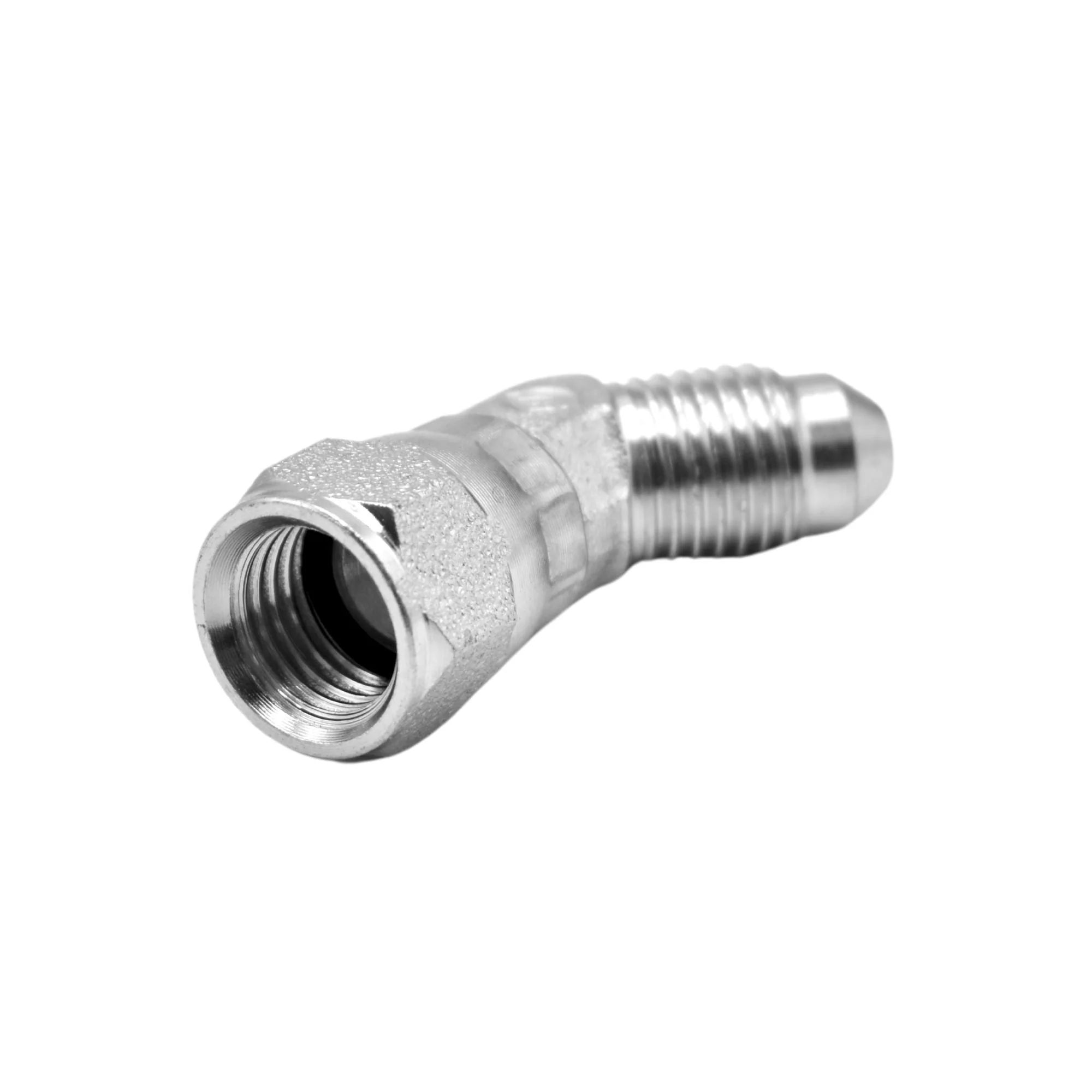 Hydraulics | 04MJ-04FJS 45deg Elb Forg Adapter | 6502-04-04-FG - Image 2