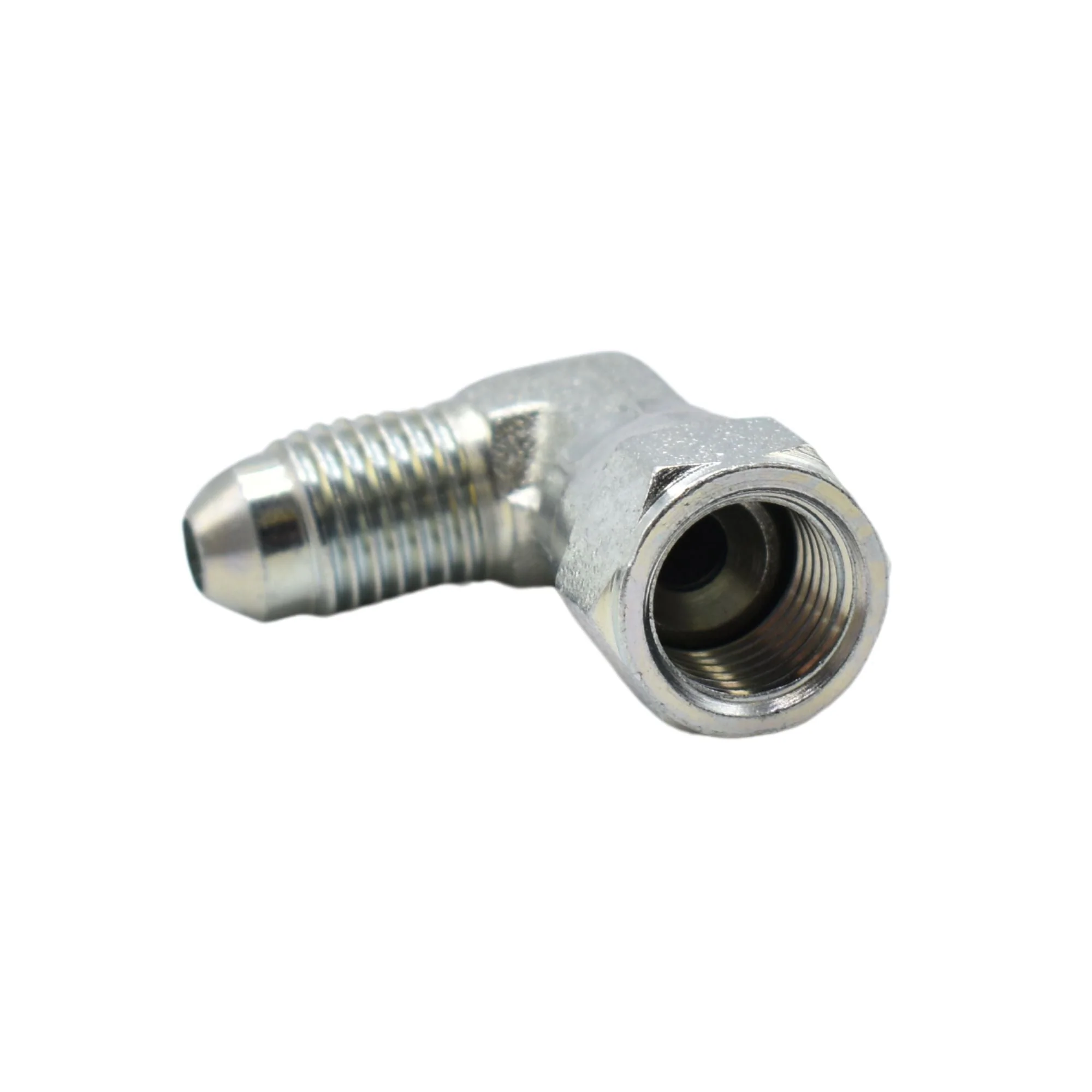 Hydraulics | 04MJ-04FJS 90deg Elb Forg Adapter | 6500-04-04-FG - Image 2