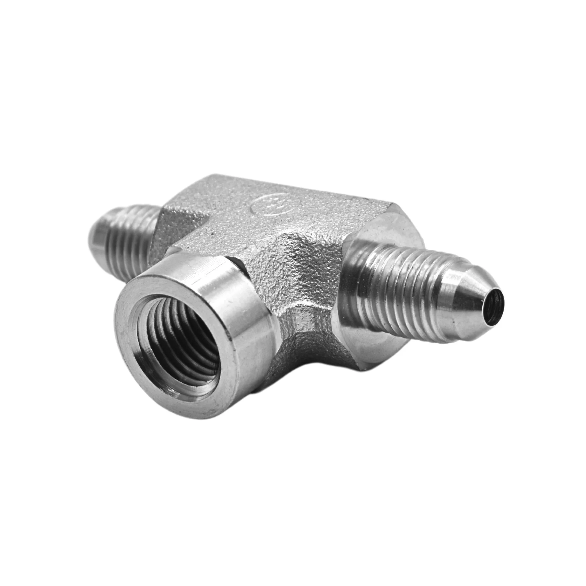 Hydraulics | 04MJ-04MJ-04FP Tee Forg Adapter | 2602-04-04-04-FG - Image 2