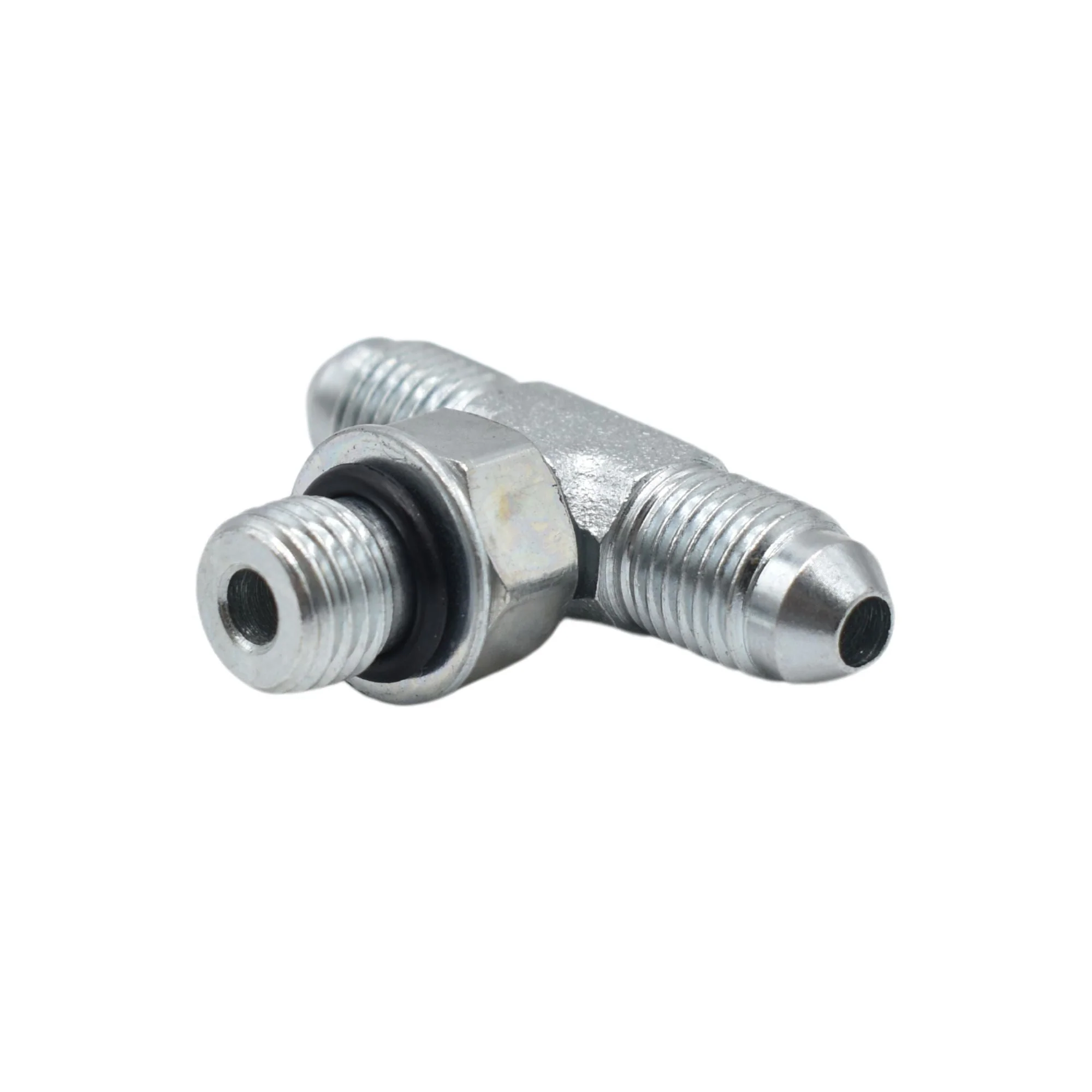 Hydraulics | 04MJ-04MJ-04MAORB Branch Tee Adapter | 6803-04-04-04-NWO-FG