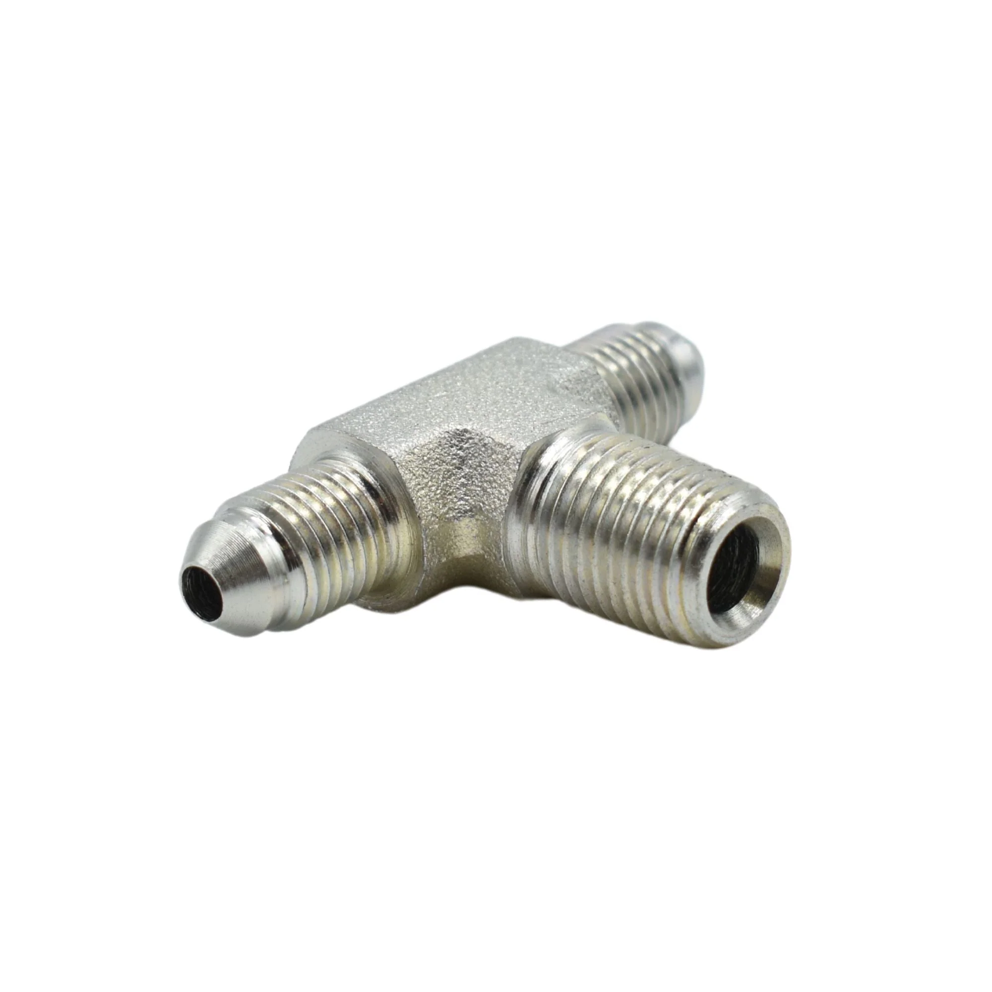 Hydraulics | 04MJ-04MJ-04MP Tee Forg Adapter | 2601-04-04-04-FG - Image 2