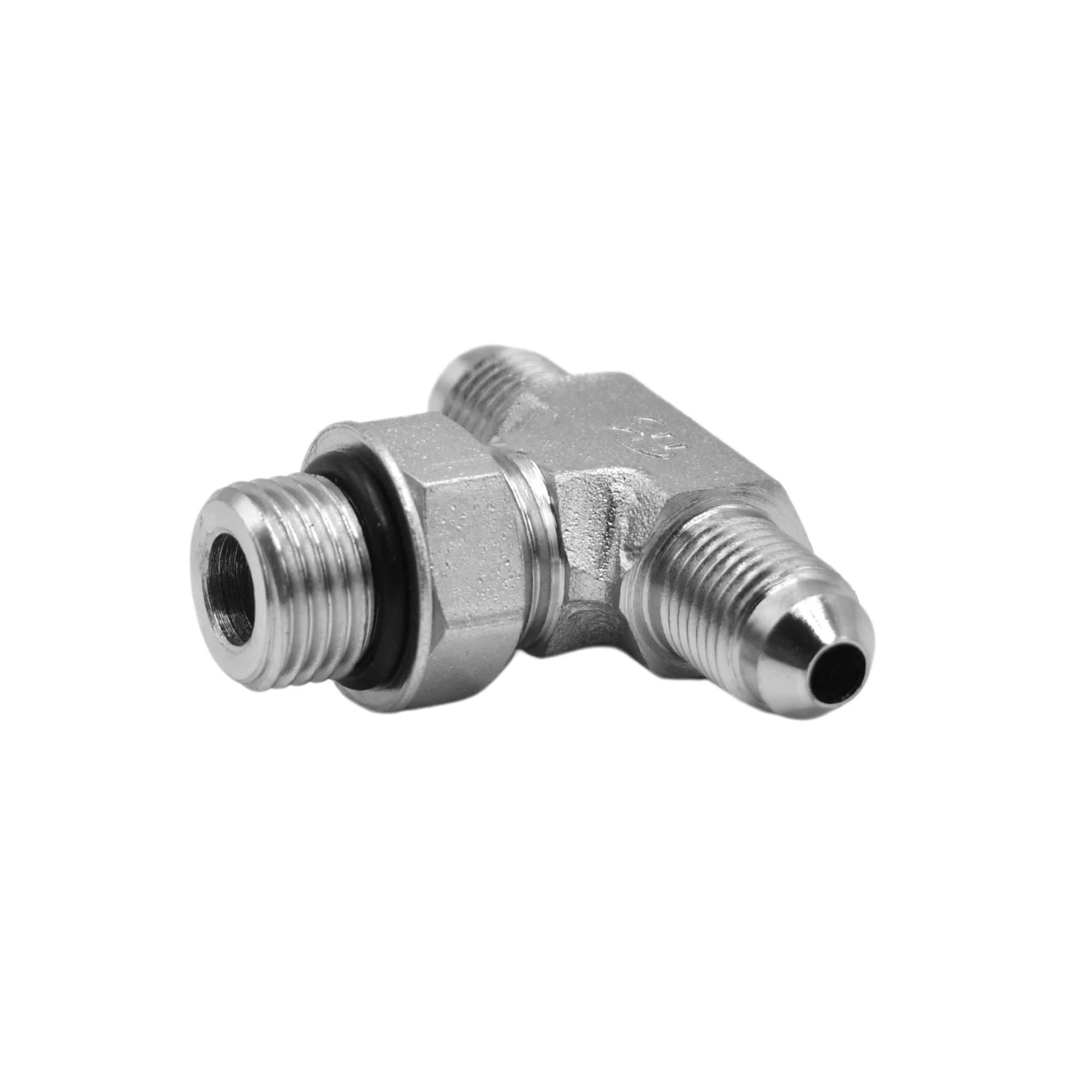Hydraulics | 04MJ-04MJ-06MAORB Branch Tee Adapter | 6803-04-04-06-NWO-FG - Image 2