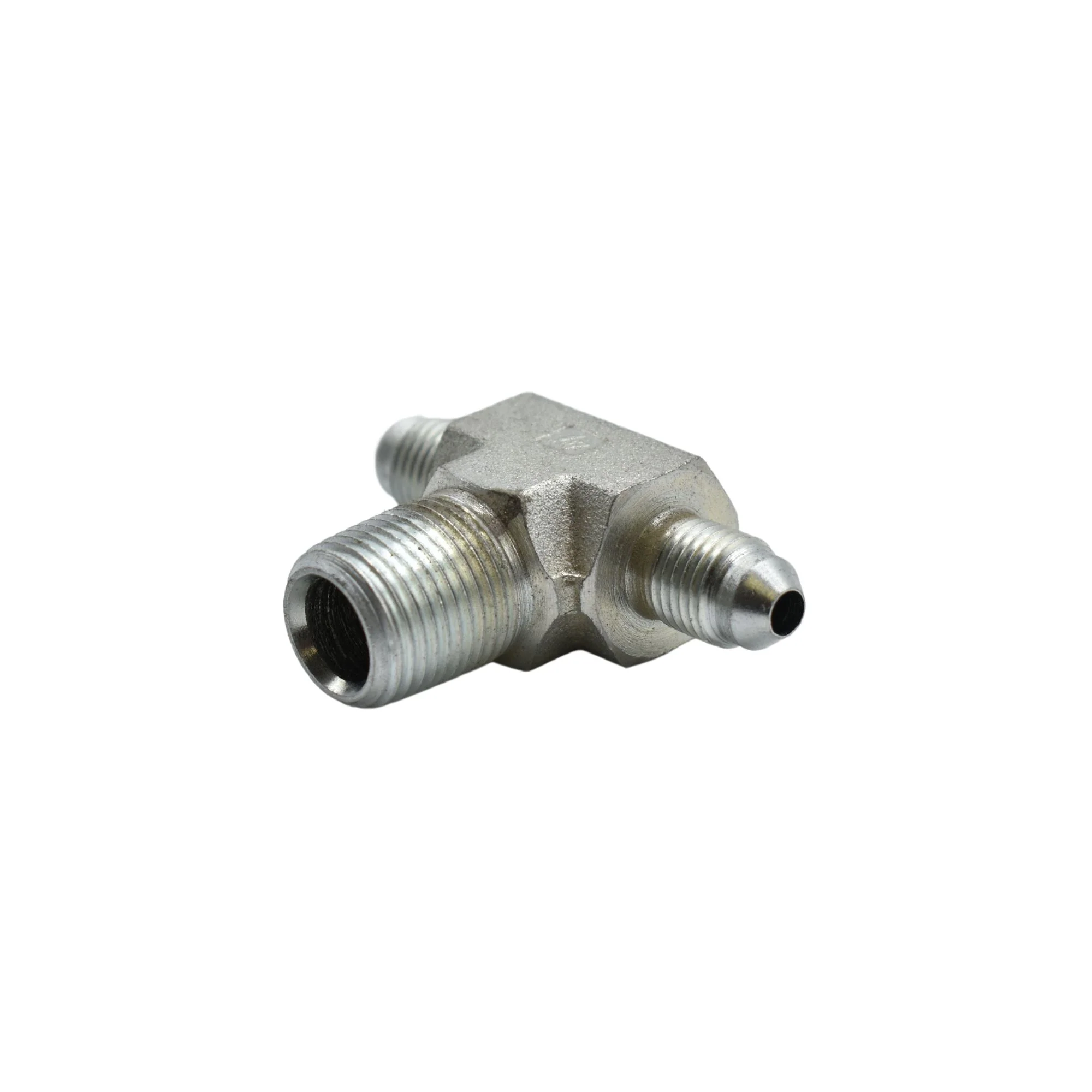 Hydraulics | 04MJ-04MJ-06MP Tee Forg | 2601-04-04-06-FG - Image 2