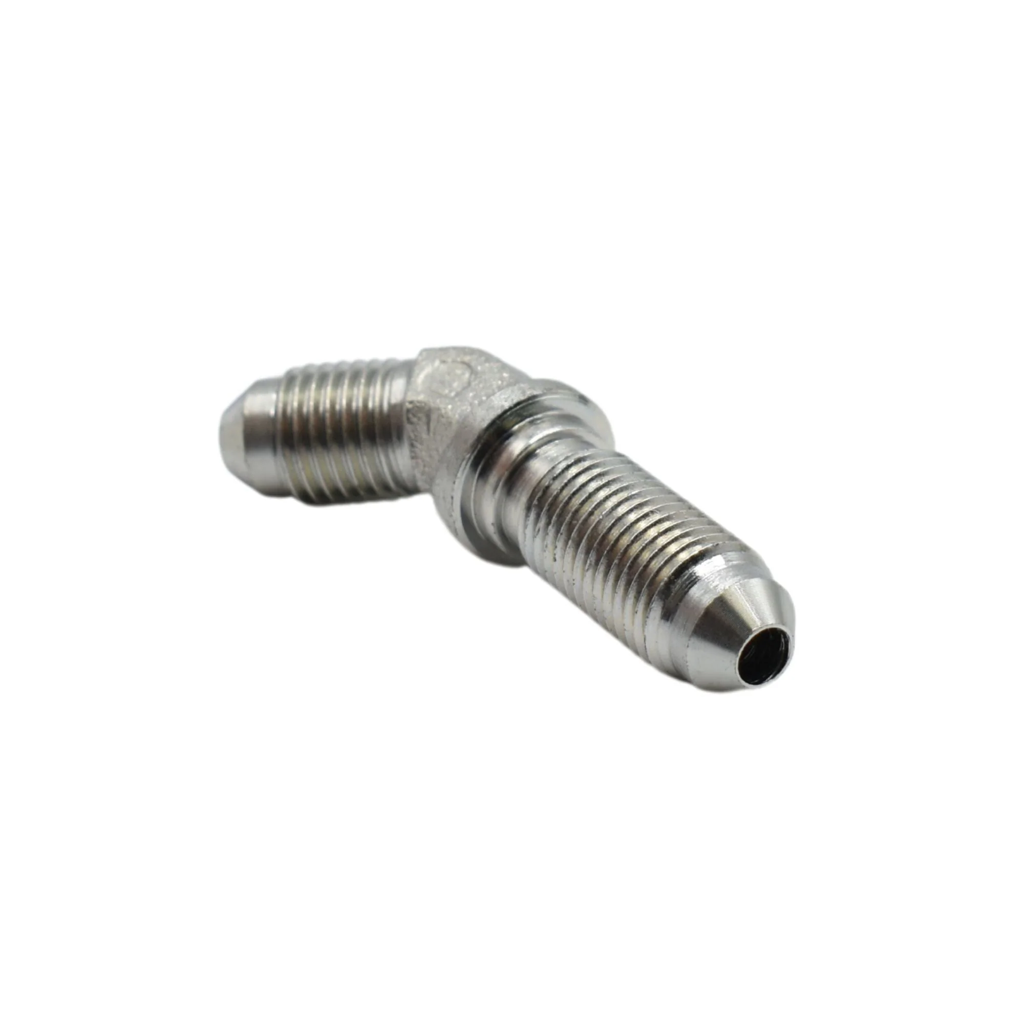 Hydraulics |04MJ-04MJ Bulkhead 45deg Elb Forg Adapter | 2702-04-04-FG - Image 2