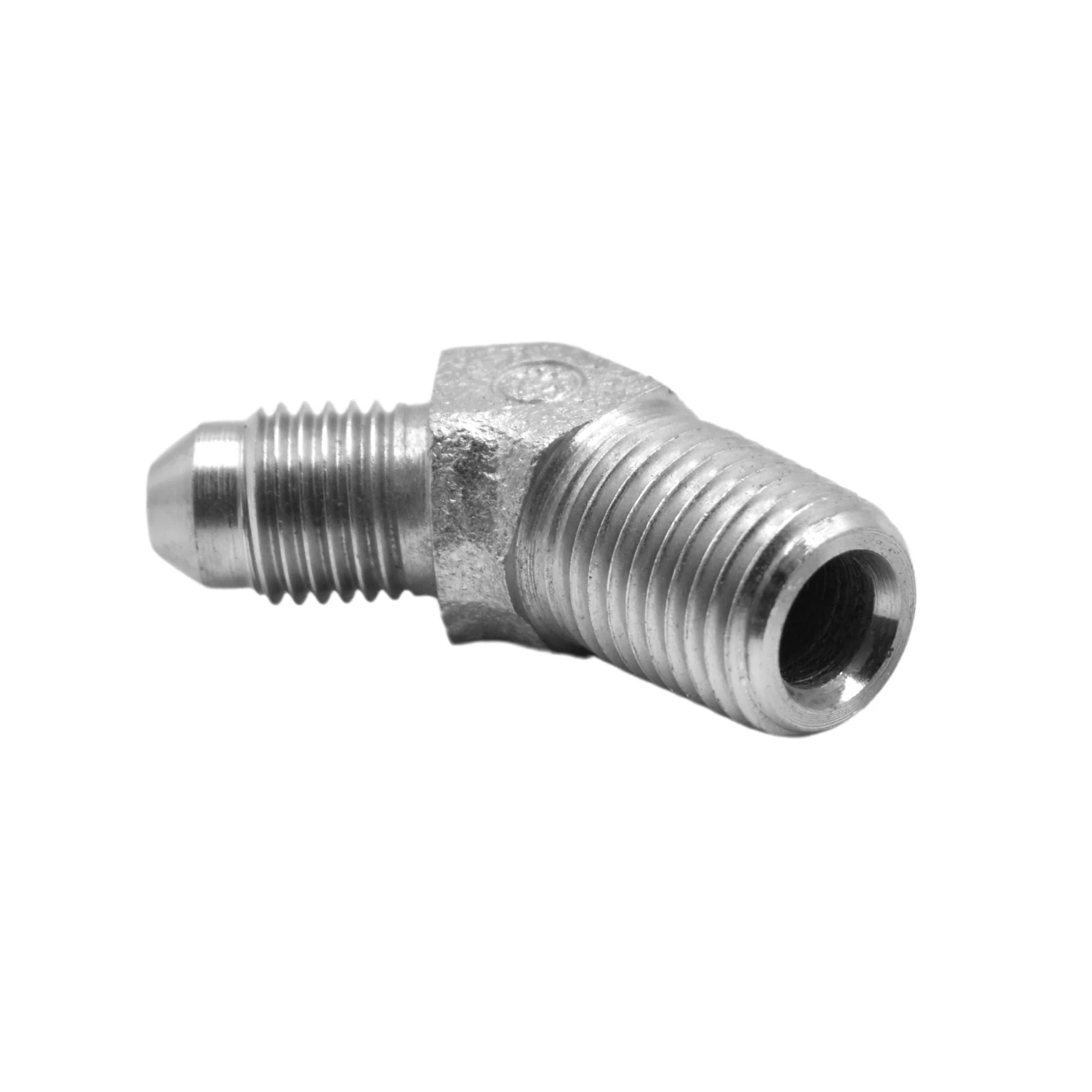 Hydraulics | 04MJ-04MP 45deg Elb Forg Adapter | 2503-04-04-FG