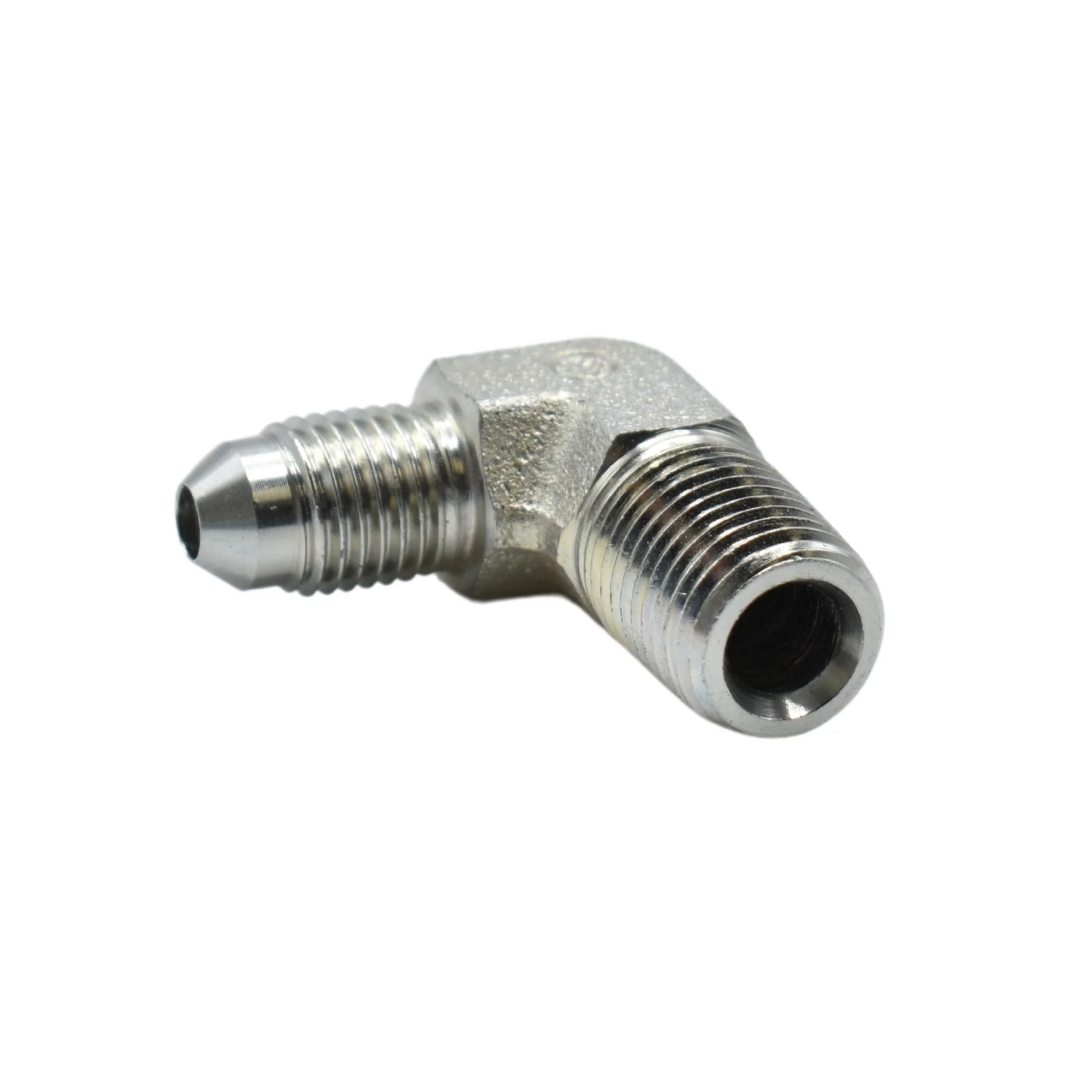 Hydraulics | 04MJ-04MP 90deg Elb Forg Adapter | 2501-04-04-FG - Image 2