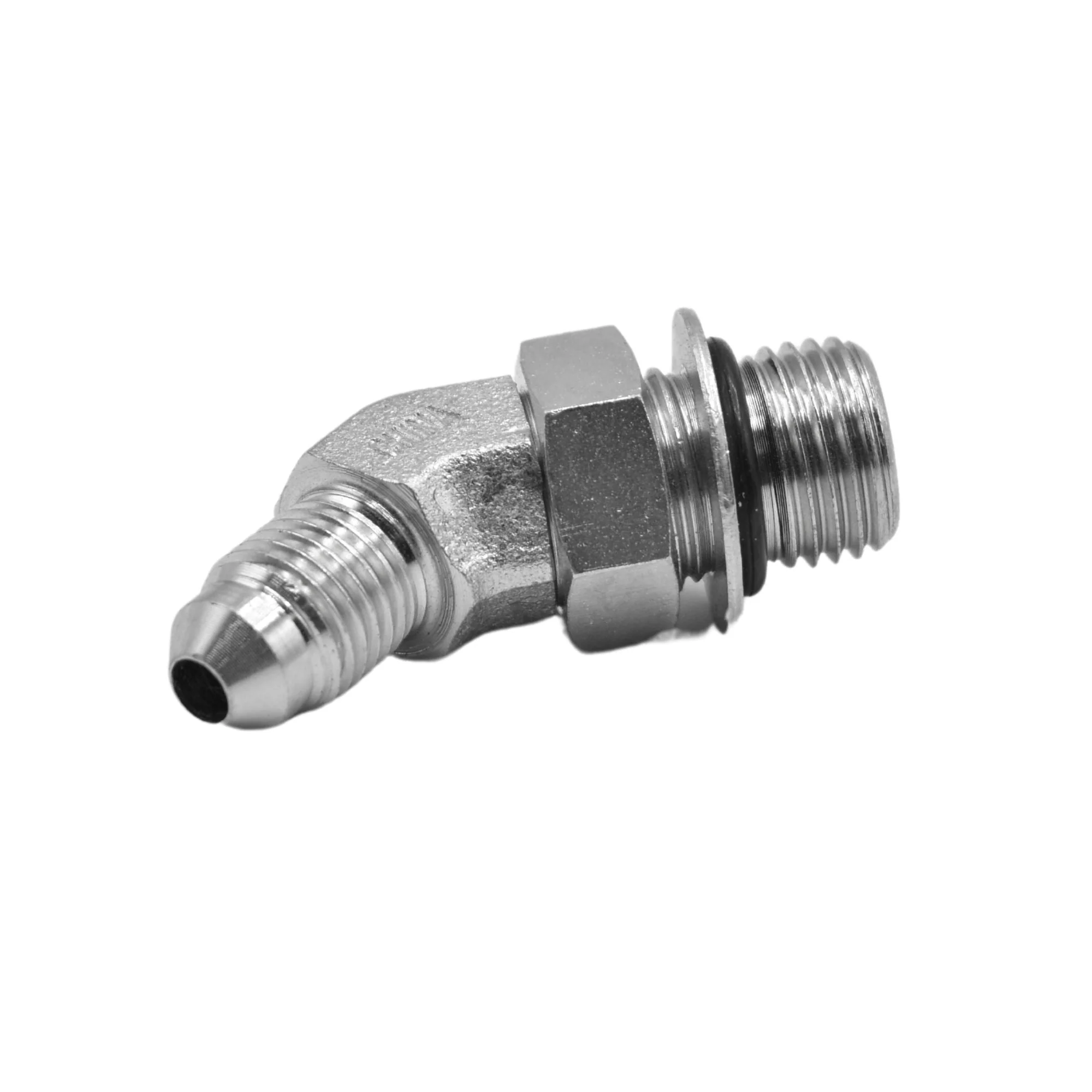 Hydraulics | 04MJ-06MAORB 45deg Elb Forg Adapter | 6802-04-06-NWO-FG