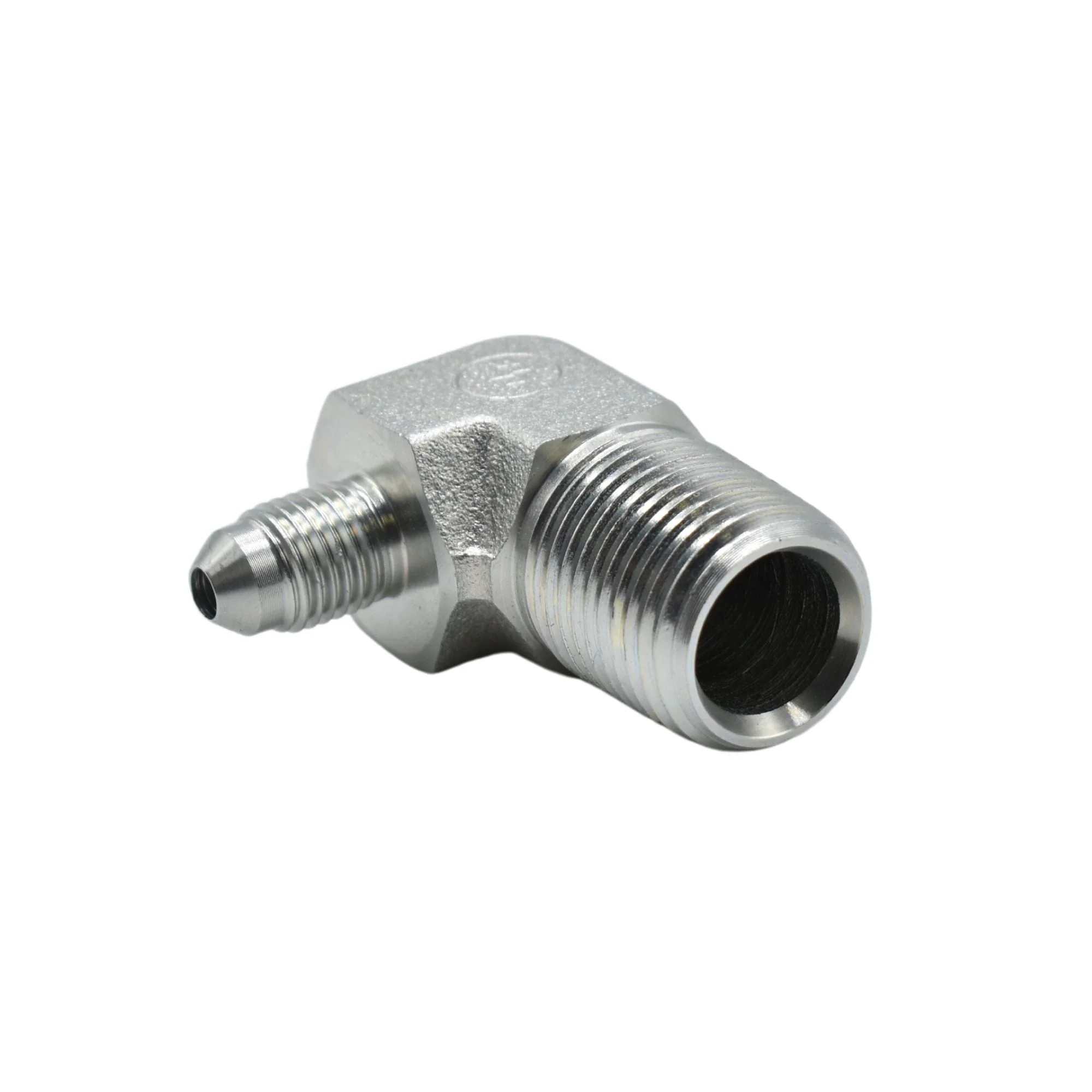 Hydraulics | 04MJ-08MP 90deg Elb Forg Adapter | 2501-04-08-FG