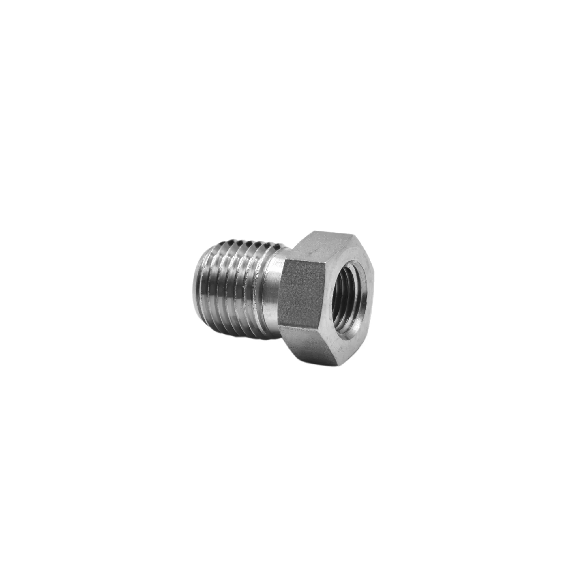 Hydraulics | 04MP-02FP Red Bushing Stnls | 5406-04-02-SS - Image 2