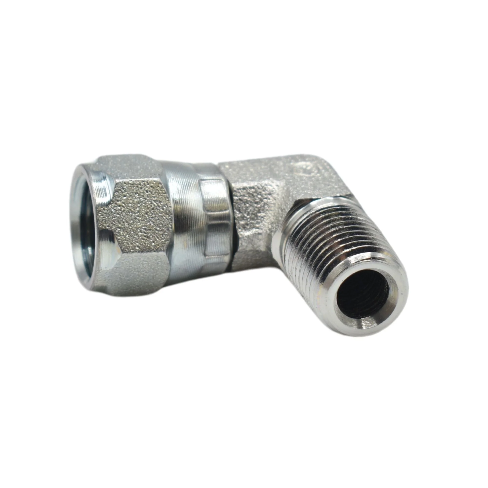 Hydraulics | 04MP-06FJS 90deg Elb Forg Adapter | 6501-04-06-FG