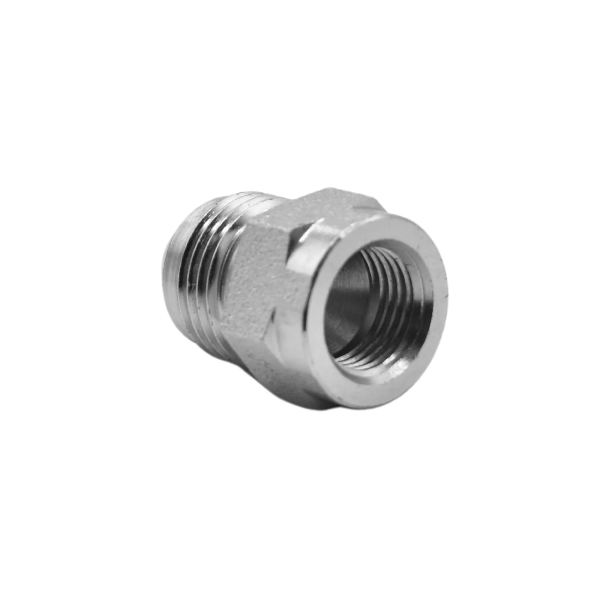 Hydraulics | 06FJ-08MJ Straight Red Adapter | 2406-06-08 - Image 2