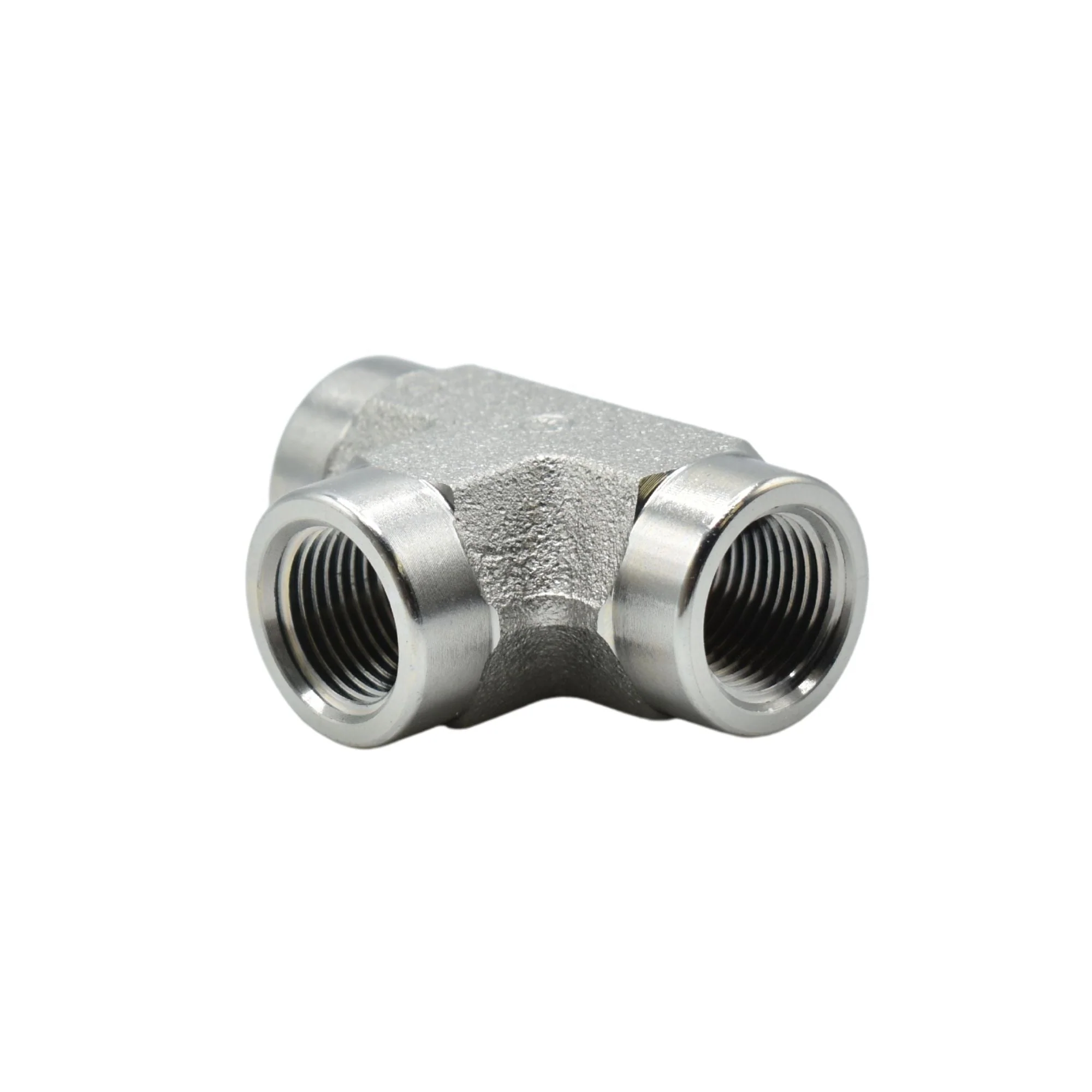 Hydraulics | 06FP-06FP-06FP Tee Forg Adapter | 5605-06-06-06-FG