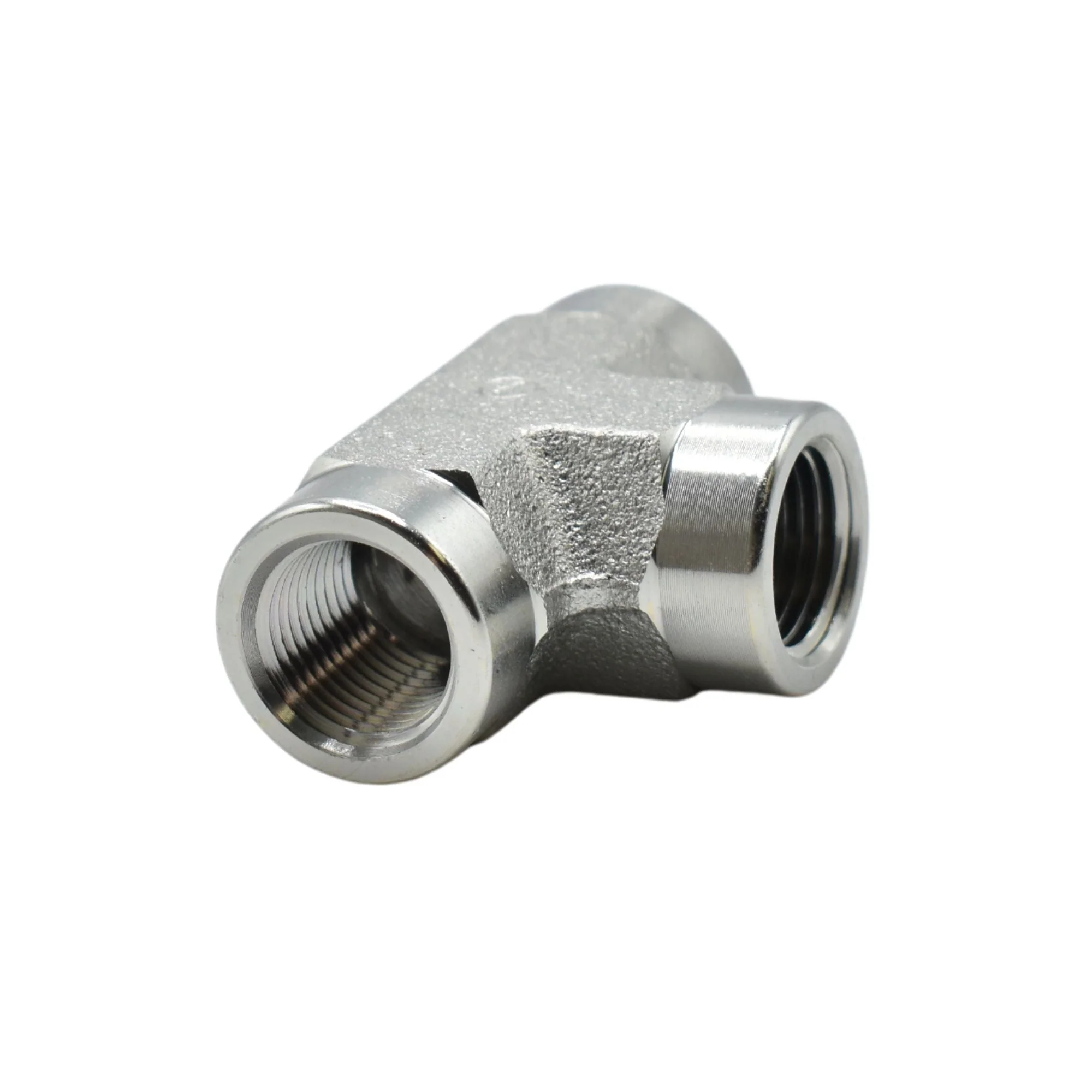 Hydraulics | 06FP-06FP-06FP Tee Forg Adapter | 5605-06-06-06-FG - Image 2