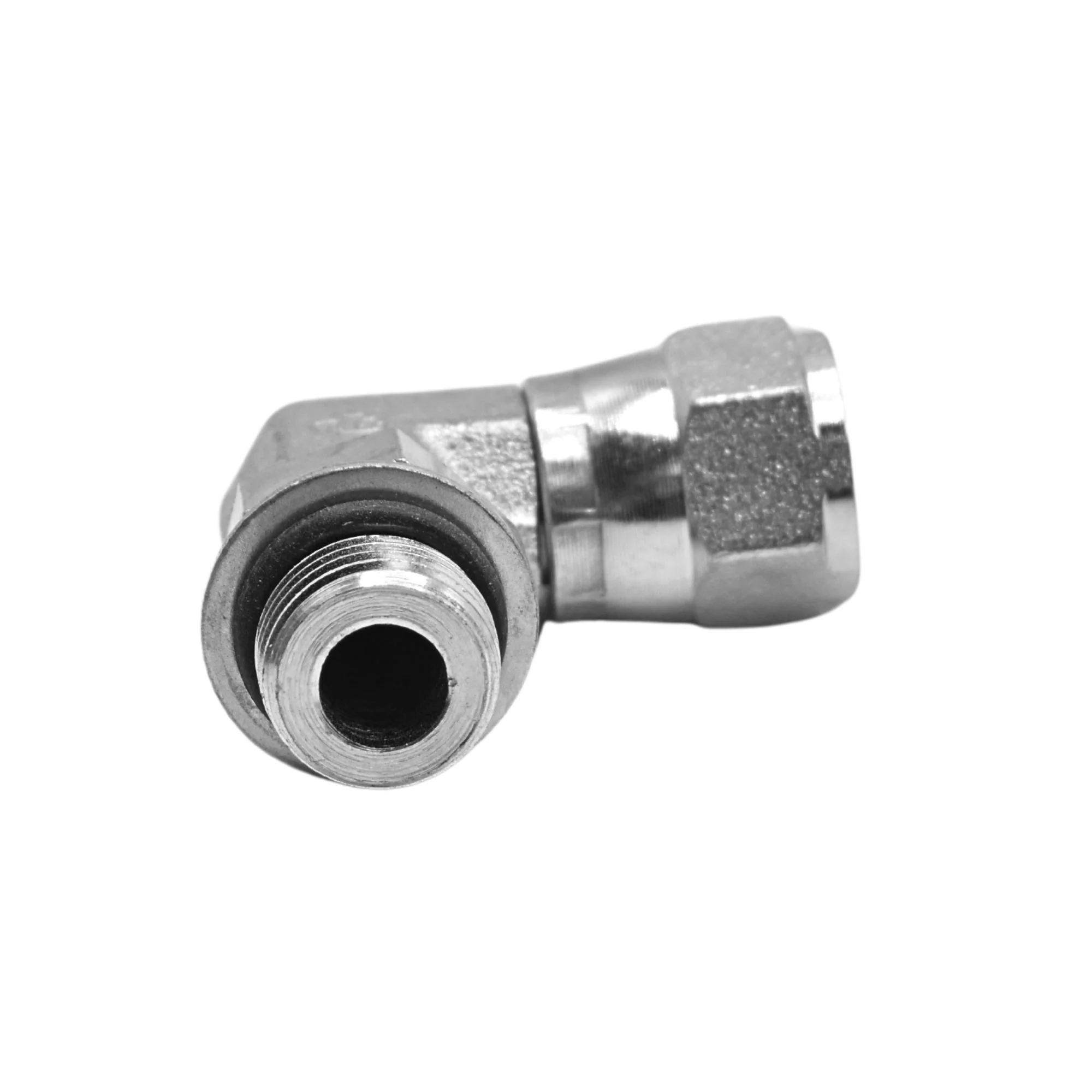 Hydraulics | 06MAORB-06FJS 90deg Elb Forg Adapter | 6809-06-06-NWO-FG - Image 2