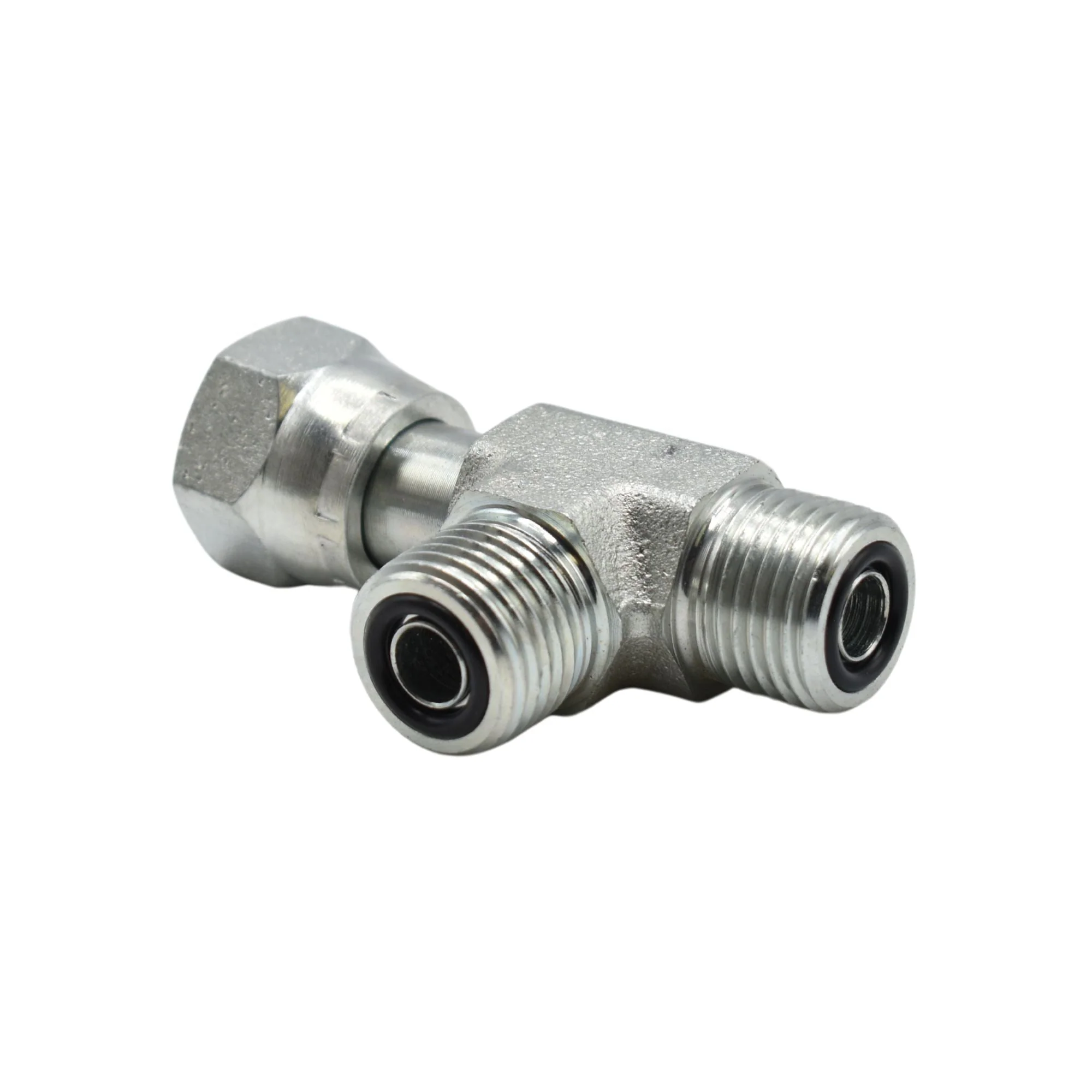 Hydraulics | 06MFS-06FFSS-06MFS Run Tee Forg Adapter | FS6602-06-06-06-FG