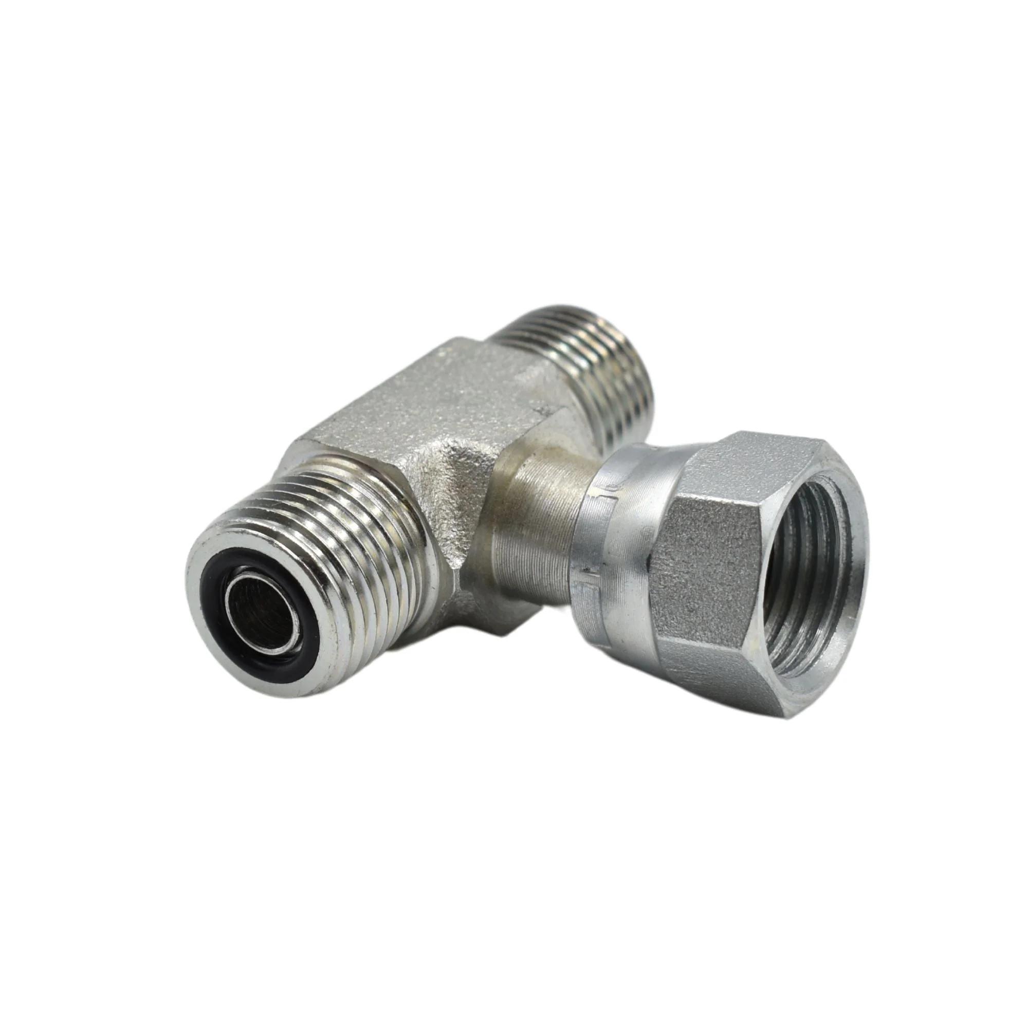 Hydraulics | 06MFS-06MFS-06FFSS Branch Tee Adapter | FS6600-06-06-06-FG