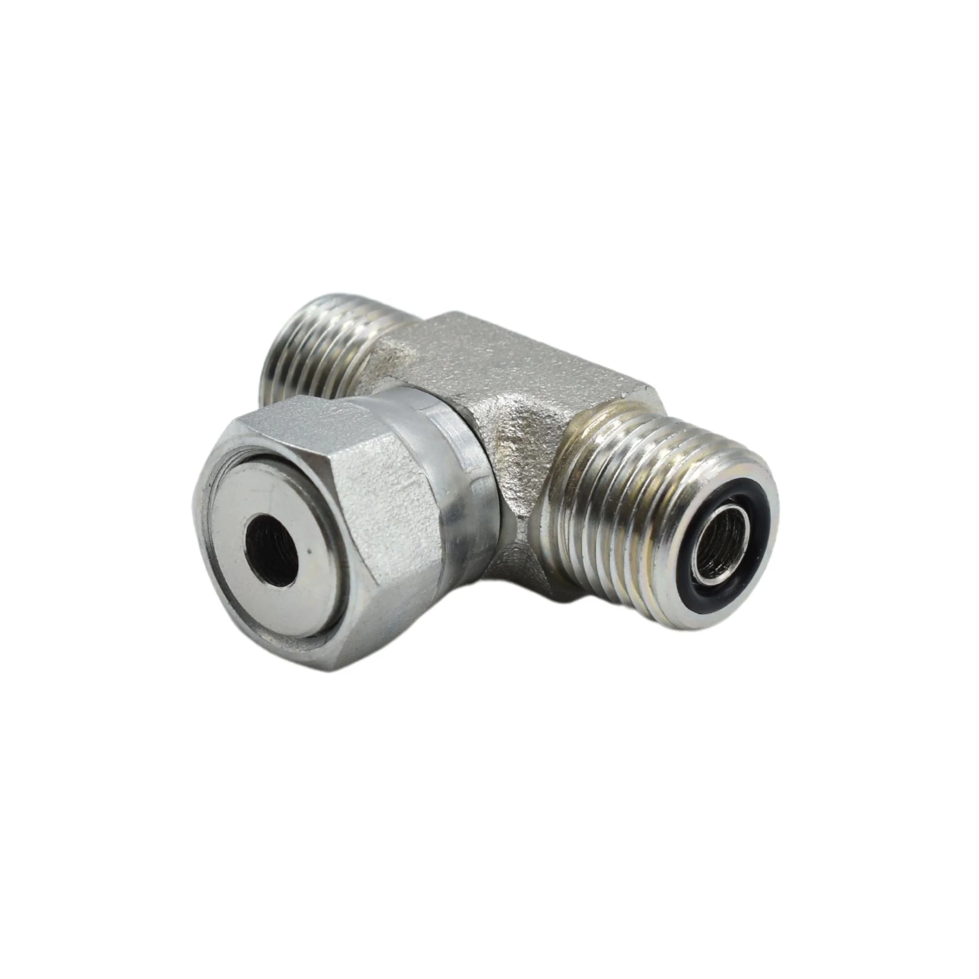 Hydraulics | 06MFS-06MFS-06FFSS Branch Tee Adapter | FS6600-06-06-06-FG - Image 2