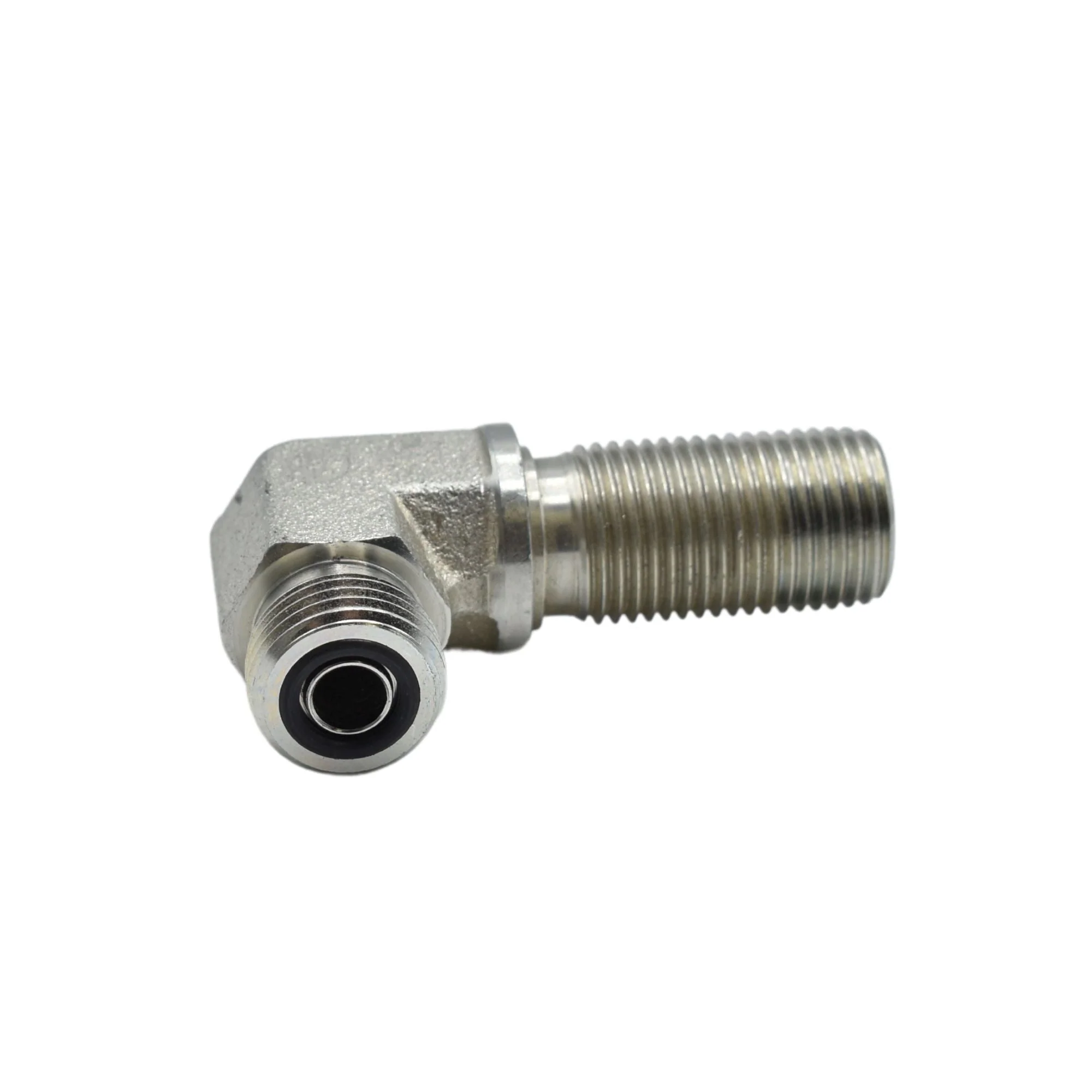 Hydraulics | 06MFS-06MFS Blkhd 90deg Elb Forg Adapter | FS2701-06-06-FG