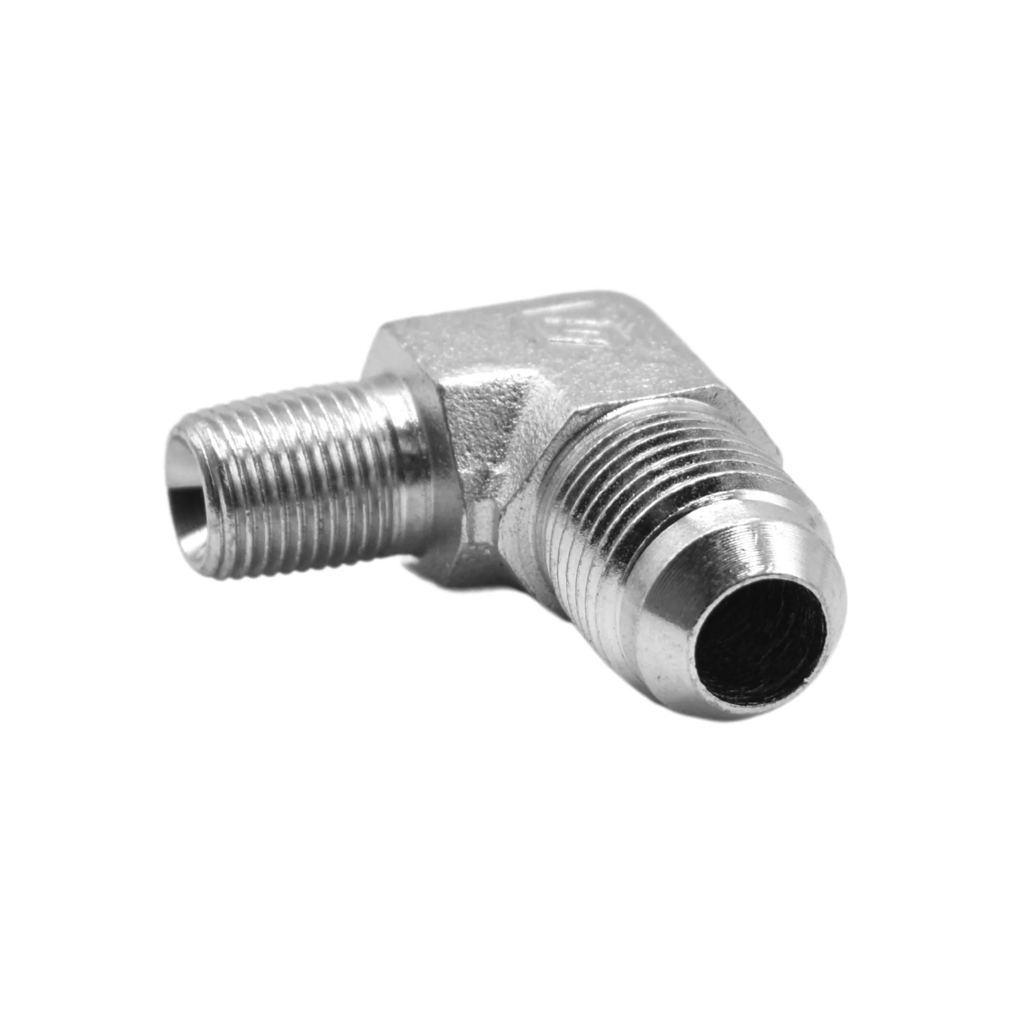 Hydraulics | 06MJ-02MP 90deg Elb Forg Adapter | 2501-06-02-FG