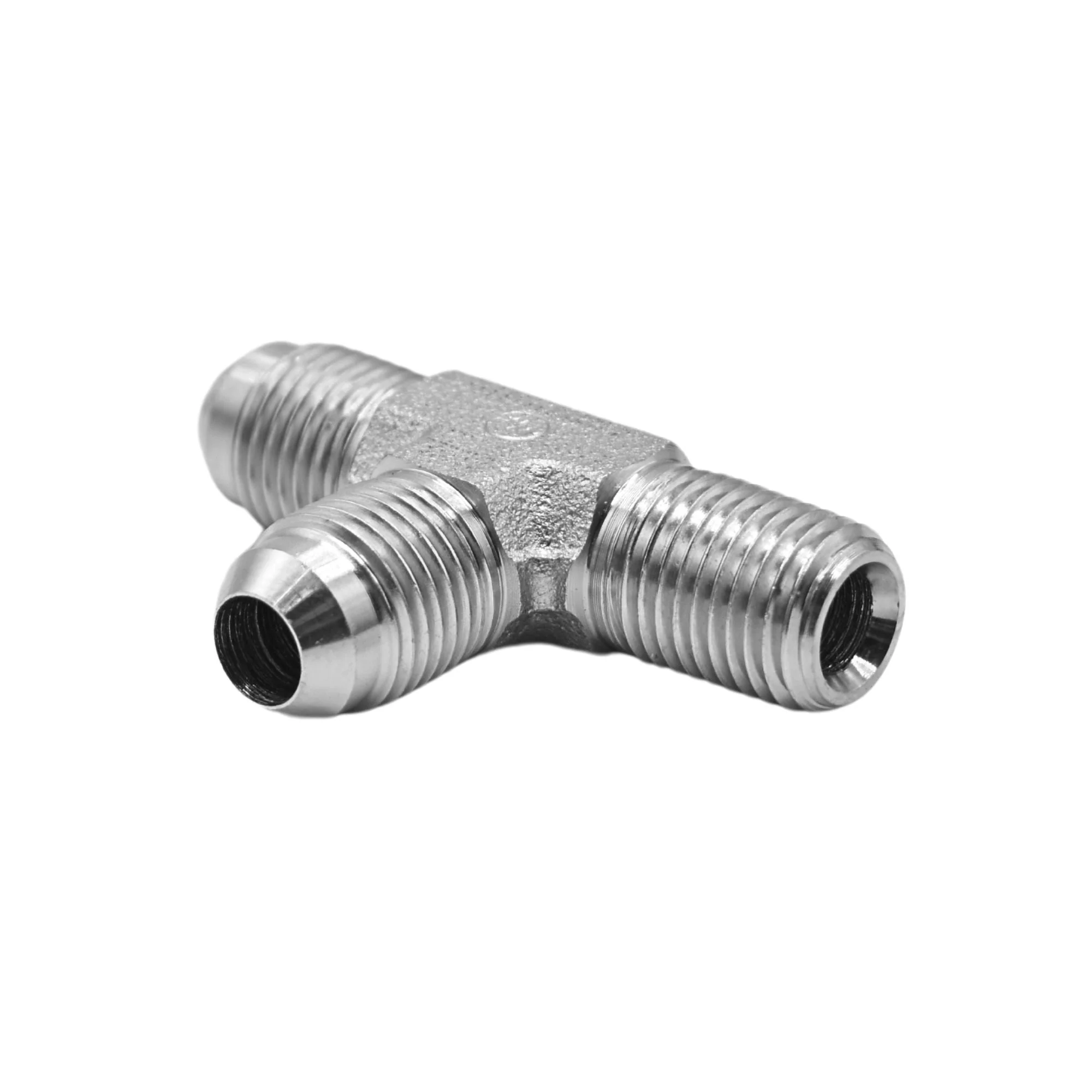 Hydraulics | 06MJ-04MP-06MJ Tee Forg Adapter | 2605-06-04-06-FG - Image 2