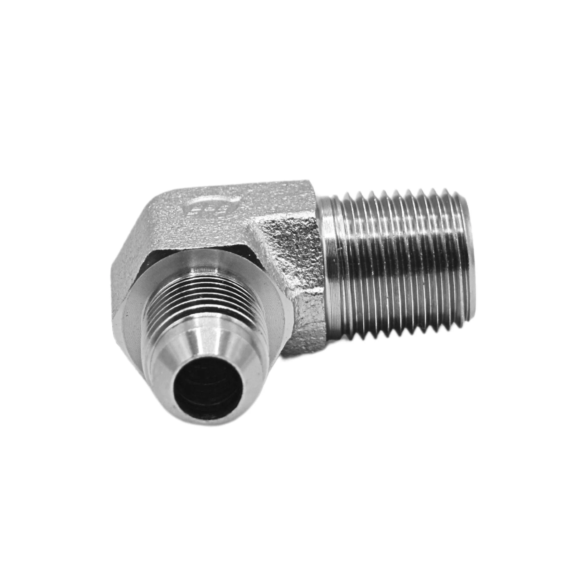 Hydraulics | 06MJ-04MP 90deg Elb Forg Adapter | 2501-06-04-FG - Image 2