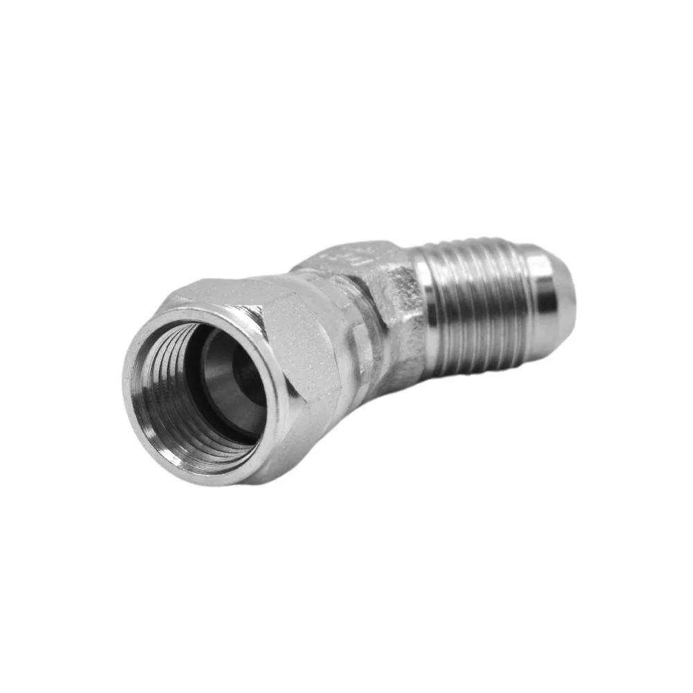 Hydraulics | 06MJ-06FJS 45deg Elb Forg Adapter | 6502-06-06-FG