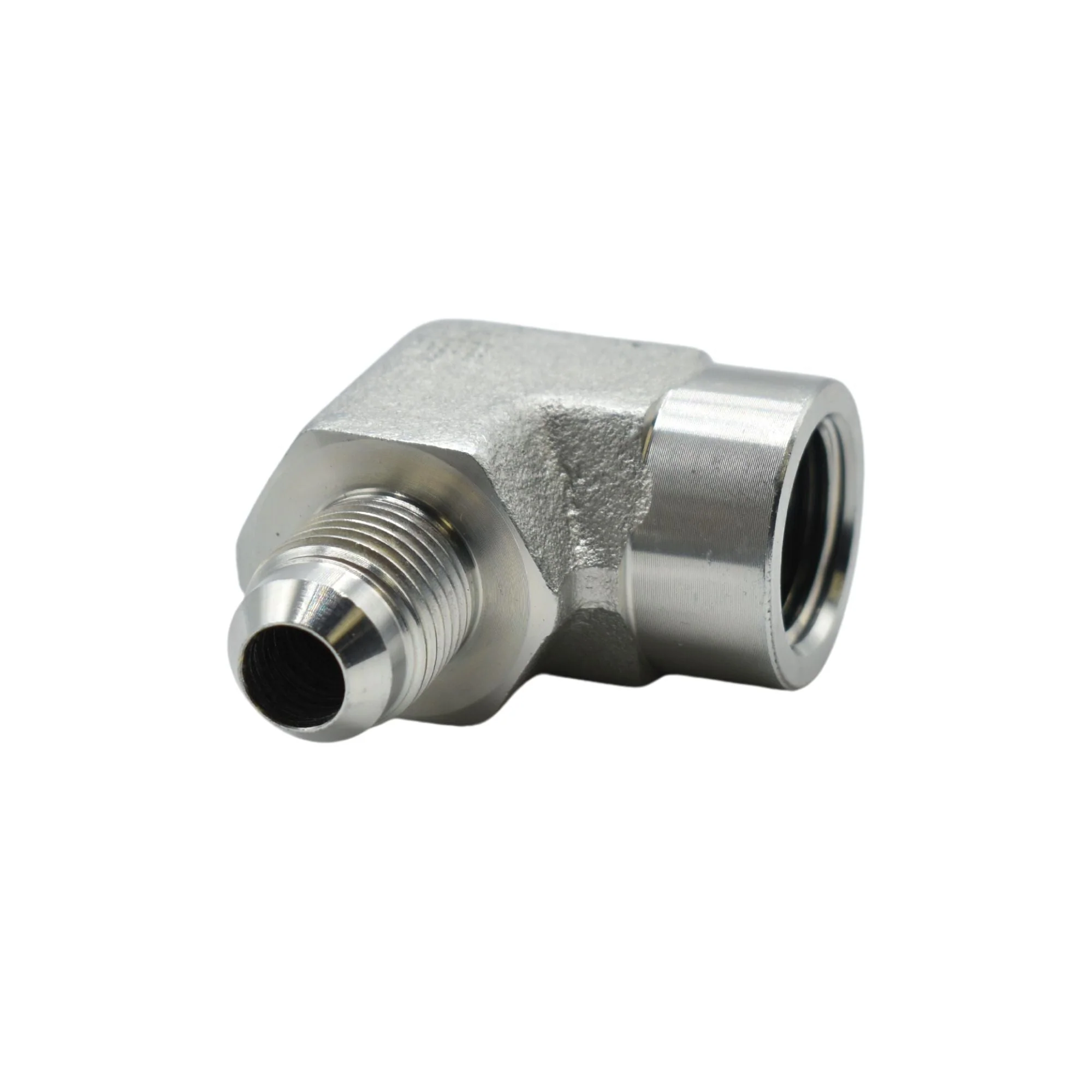 Hydraulics | 06MJ-06FP 90deg Elb Forg Adapter | 2502-06-06-FG - Image 2