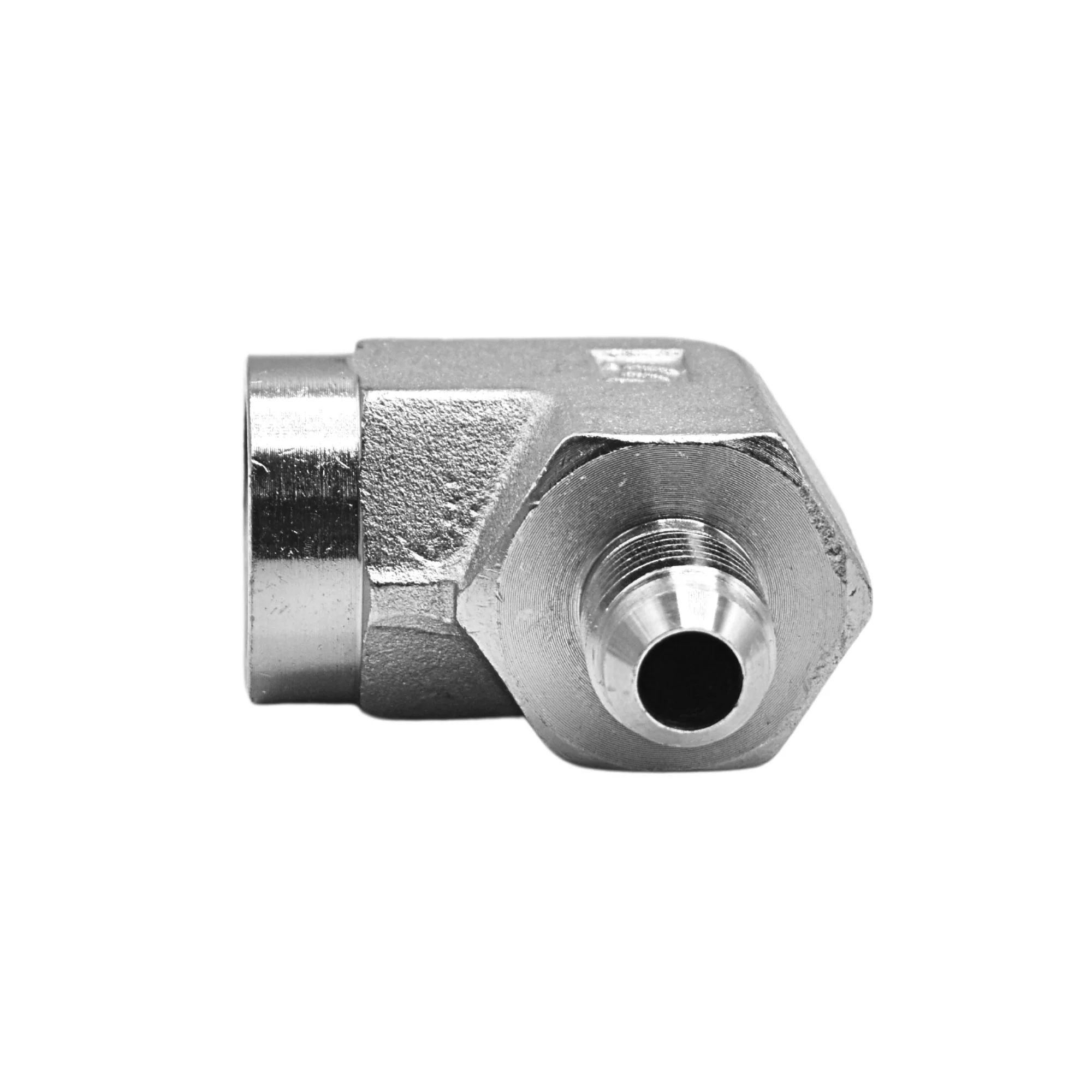 Hydraulics | 06MJ-06FP 90deg Elb Forg Adapter | 2502-06-08-FG - Image 2
