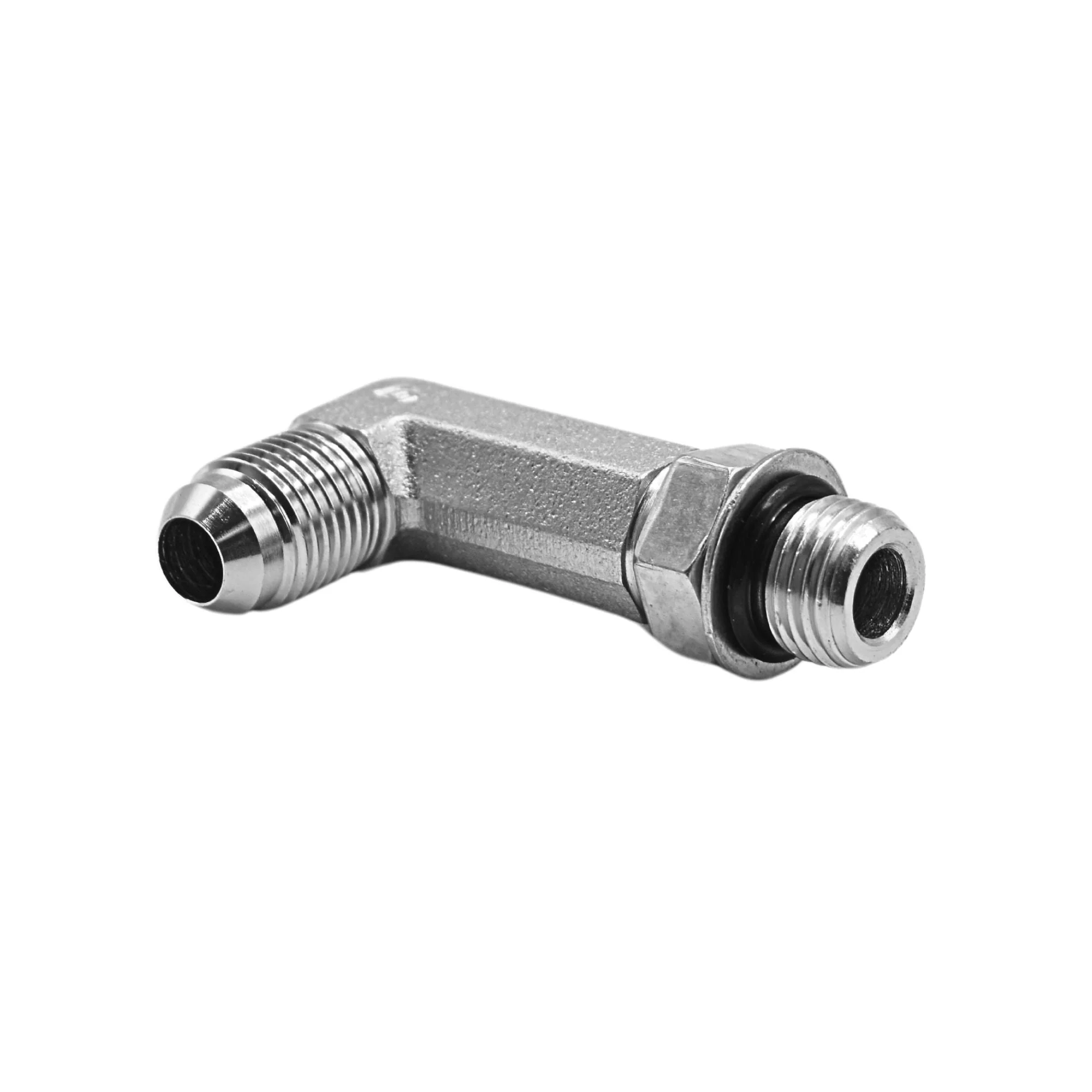 Hydraulics | 06MJ-06MAORB 90deg Elb X-Lg Forg Adapter | 6801-LL-06-06-NWO-FG