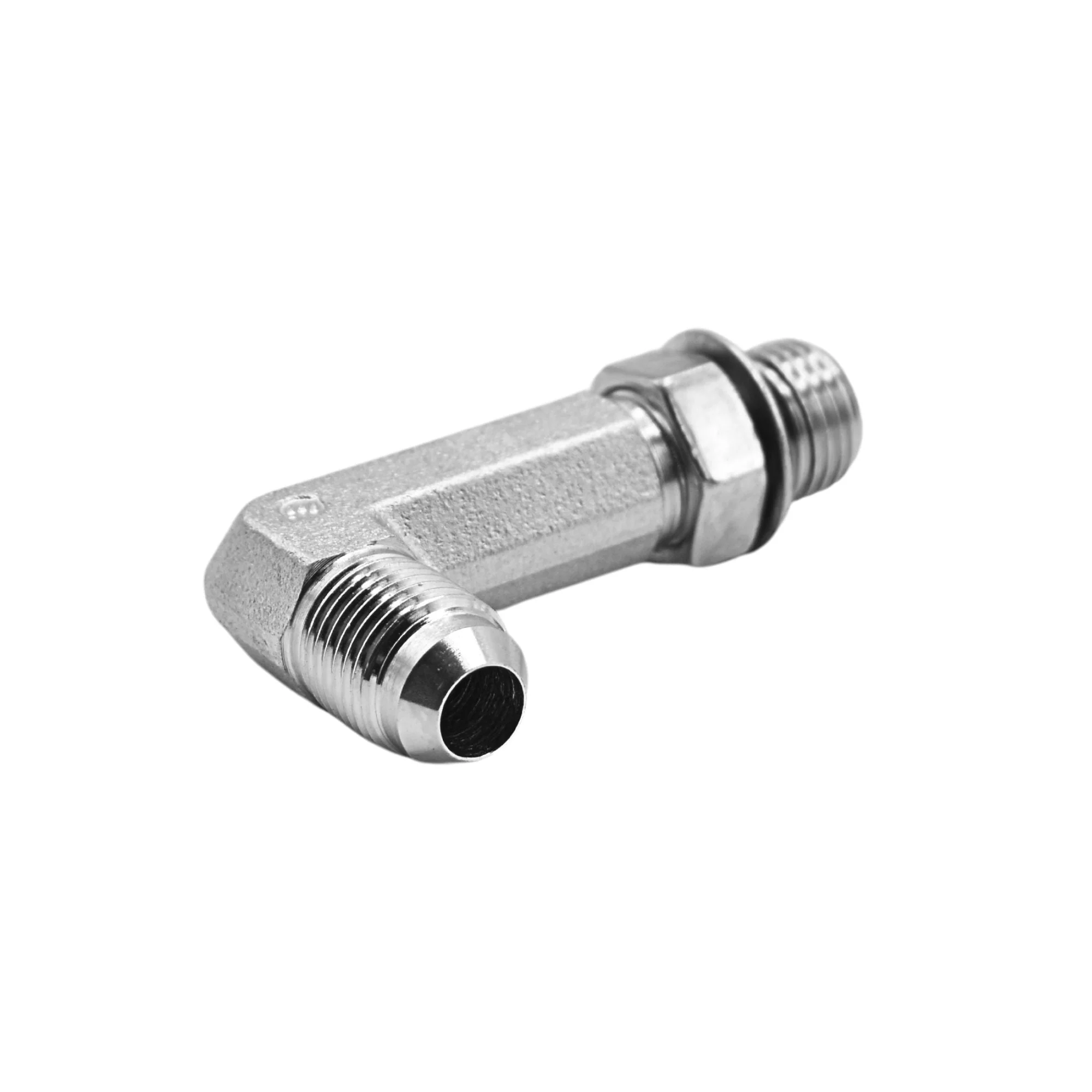 Hydraulics | 06MJ-06MAORB 90deg Elb X-Lg Forg Adapter | 6801-LL-06-06-NWO-FG - Image 2