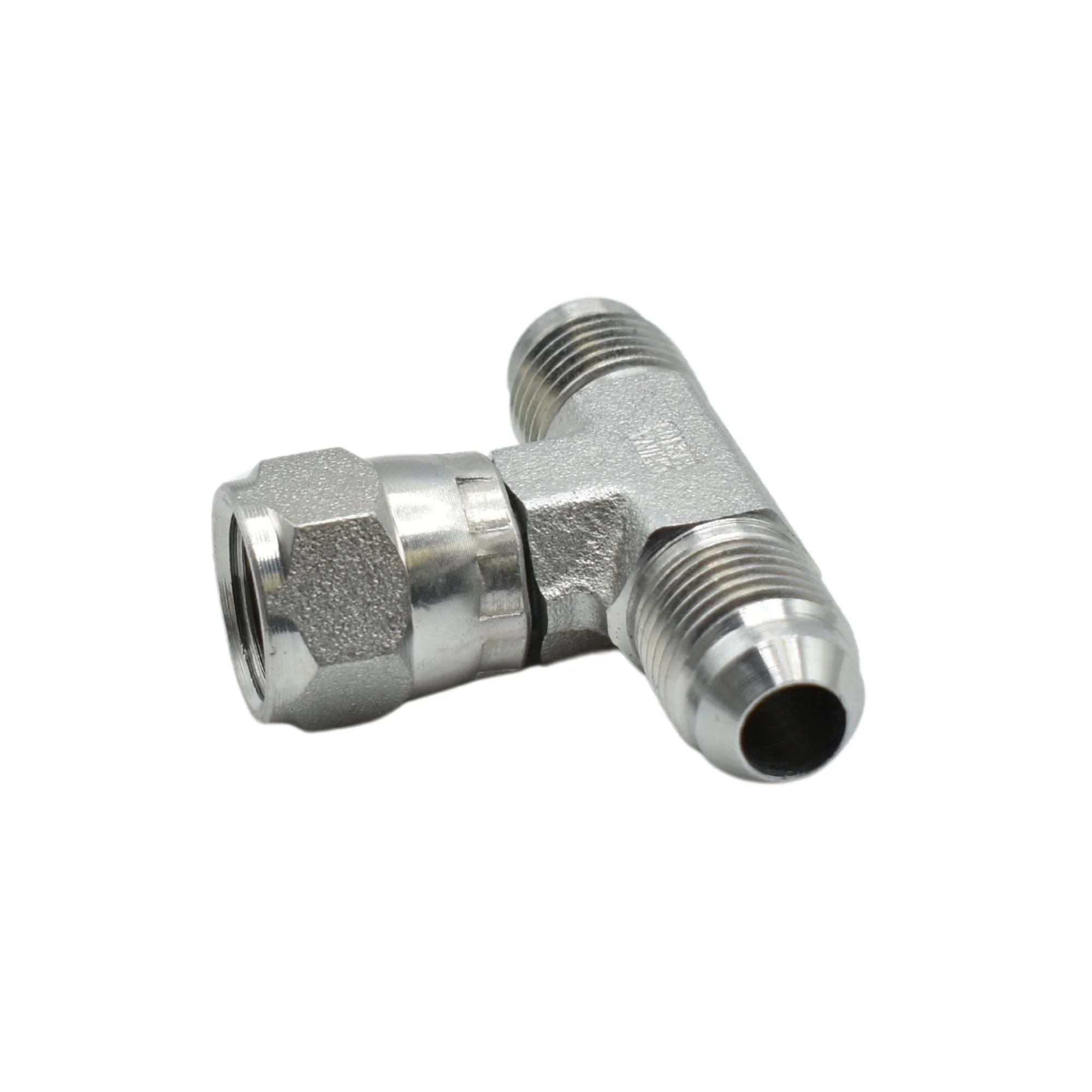 Hydraulics | 06MJ-06MJ-06FJS Tee Forg Adapter | 6600-06-06-06-FG - Image 2