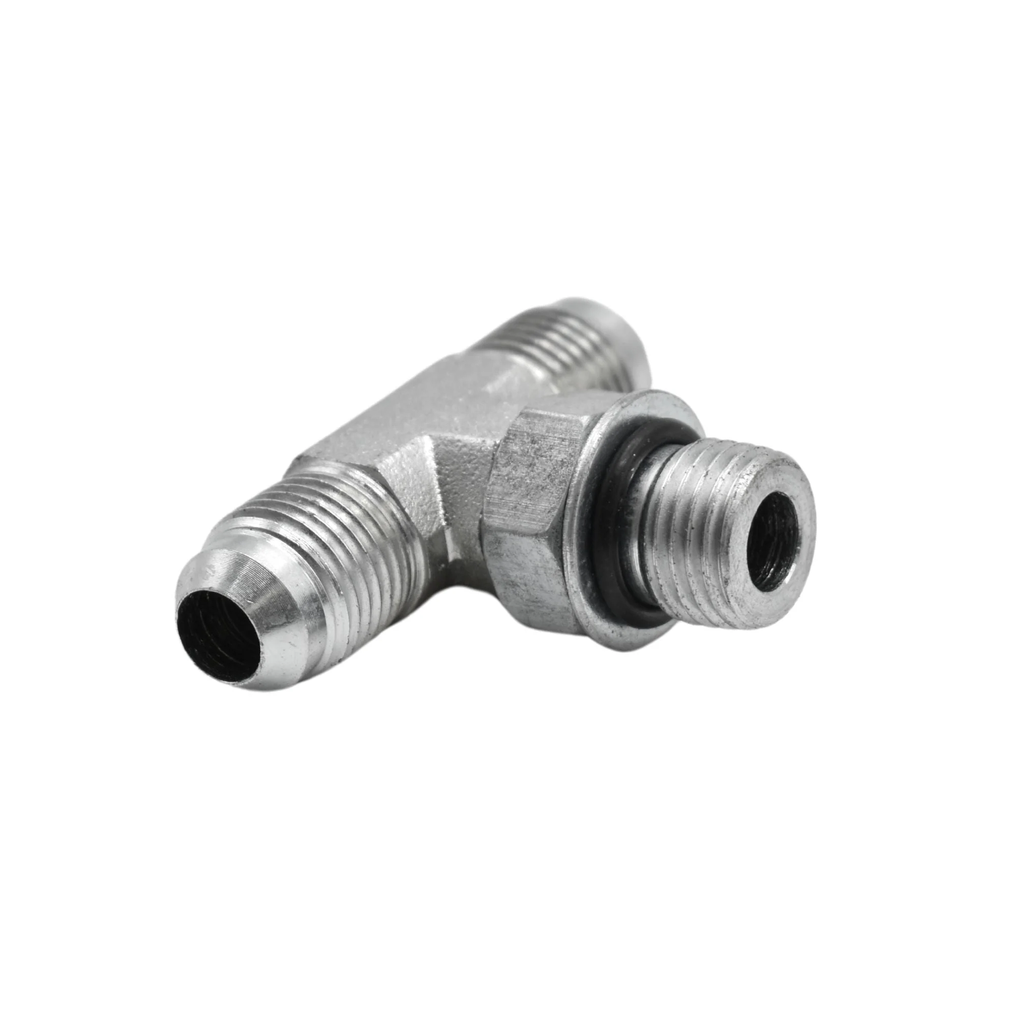 Hydraulics | 06MJ-06MJ-06MAORB Branch Tee Adapter | 6803-06-06-06-NWO-FG - Image 2