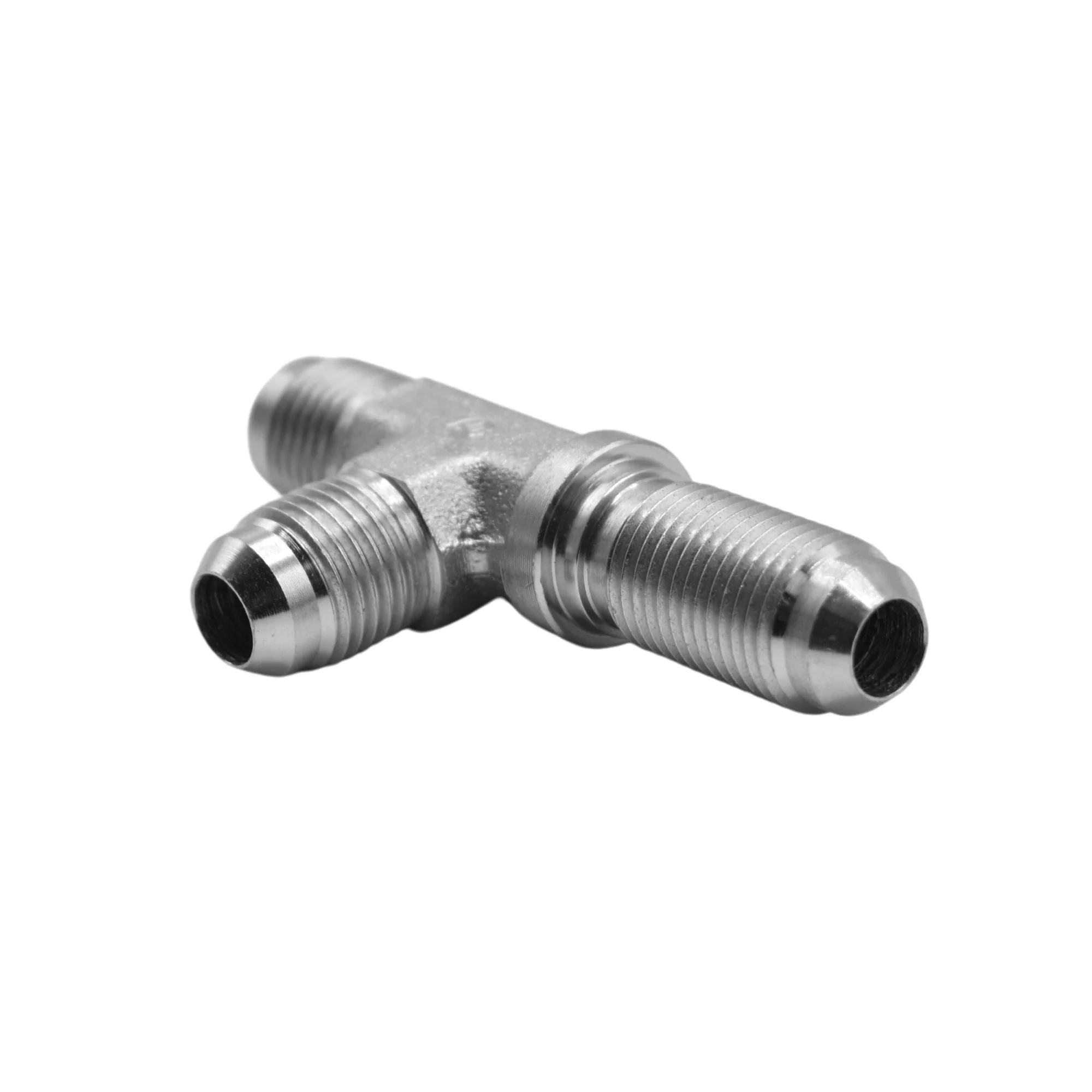 Hydraulics | 06MJ-06MJ-06MJ Blkhd Run Tee Adapter | 2704-06-06-06-FG